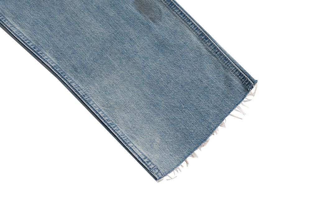 Japanese Brand High Street Hole Distressed Splash Ink Baggy Size US 35 - 11 Thumbnail