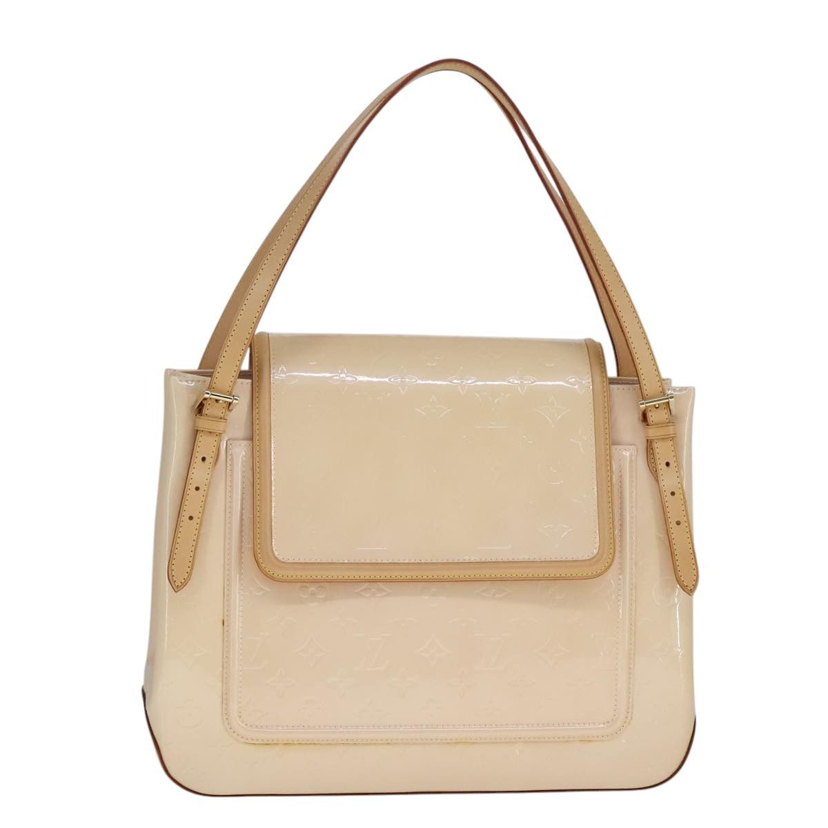 Louis Vuitton Beige Patent Leather Shoulder Bag (Pre-Owned) Size ONE SIZE - 1 Thumbnail