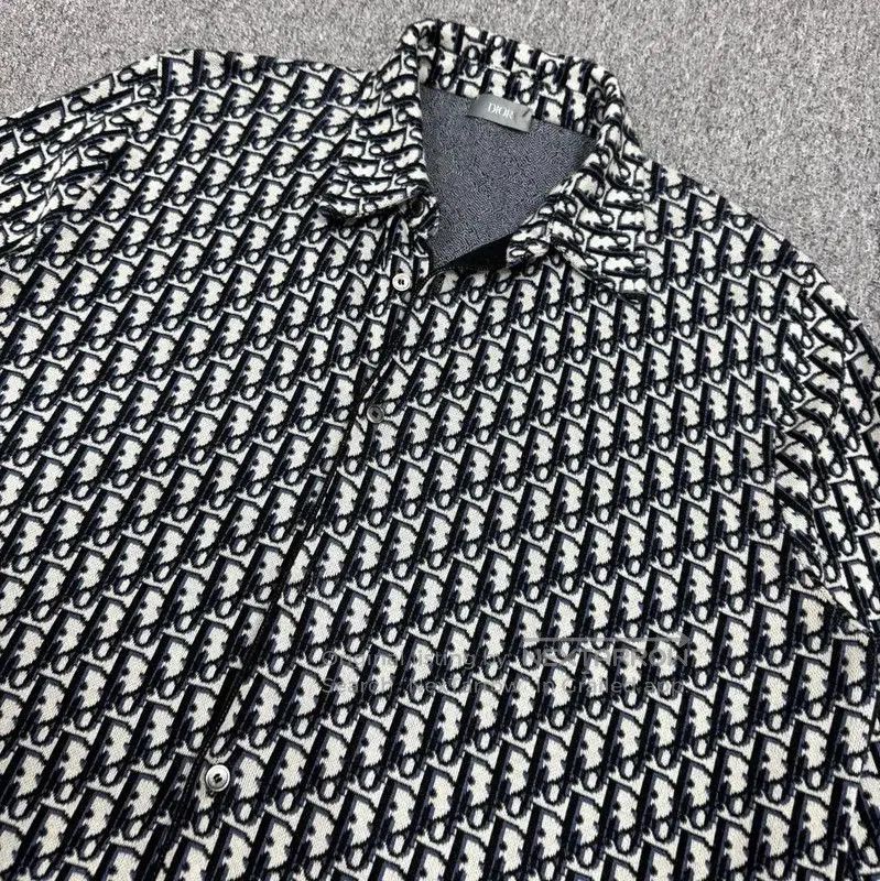 Dior Dior Multi-Colored Cotton Men's Cardigan . Size US L / EU 52-54 / 3 - 3 Thumbnail