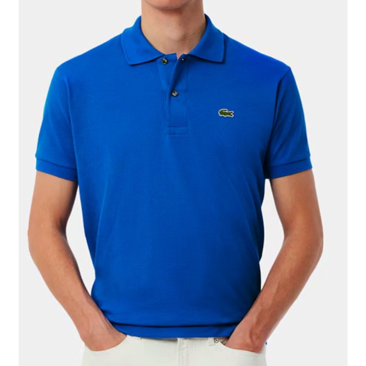 Lacoste Lacoste Men's Legacy Short L.12.12 Pique Polo Blue XS Size US XS / EU 42 / 0 - 1 Thumbnail