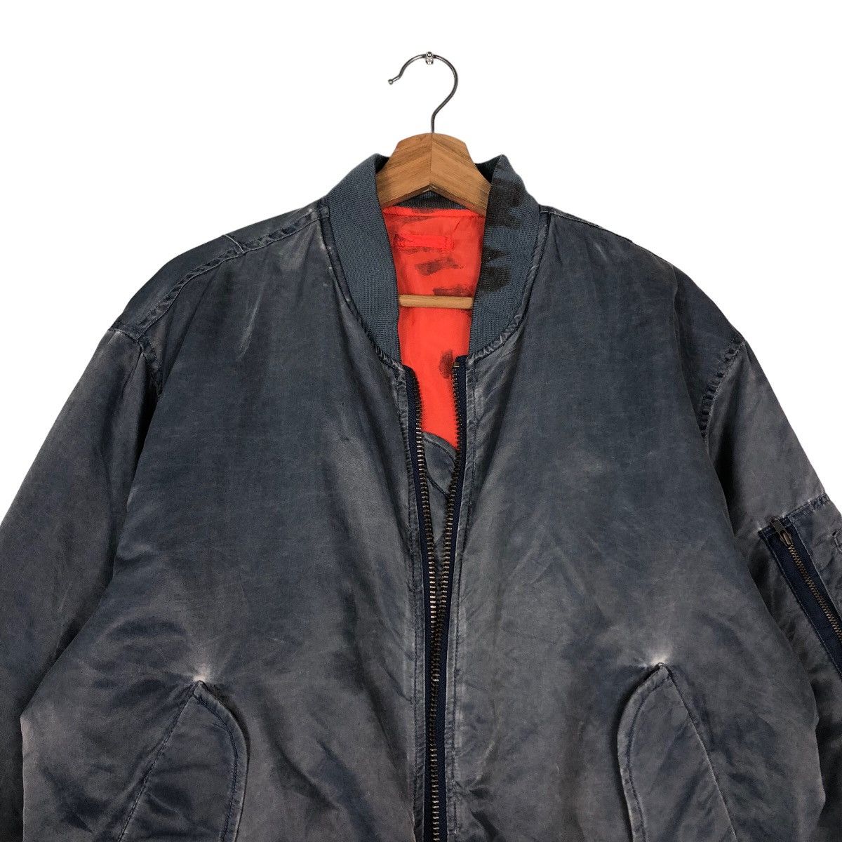 Japanese Brand 🔥90’s Vtg Bomber Jacket Military Collections Riot Riot Size US M / EU 48-50 / 2 - 3 Thumbnail