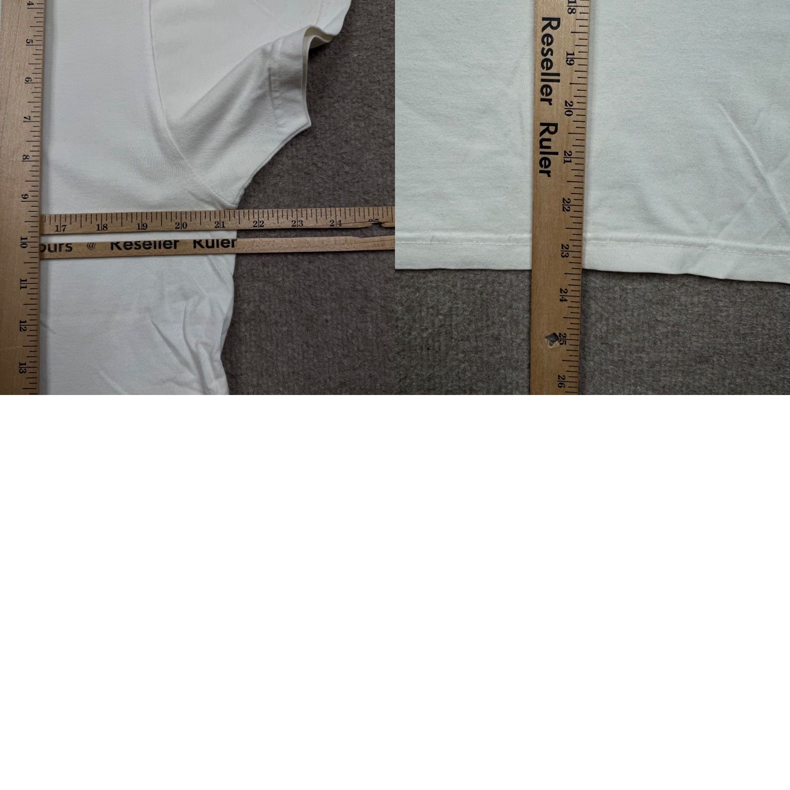 Vintage Crazy Shirts Womens Large White T-Shirt Cropped Palm Springs Logo Casual Ladies Size L / US 10 / IT 46 - 8 Thumbnail