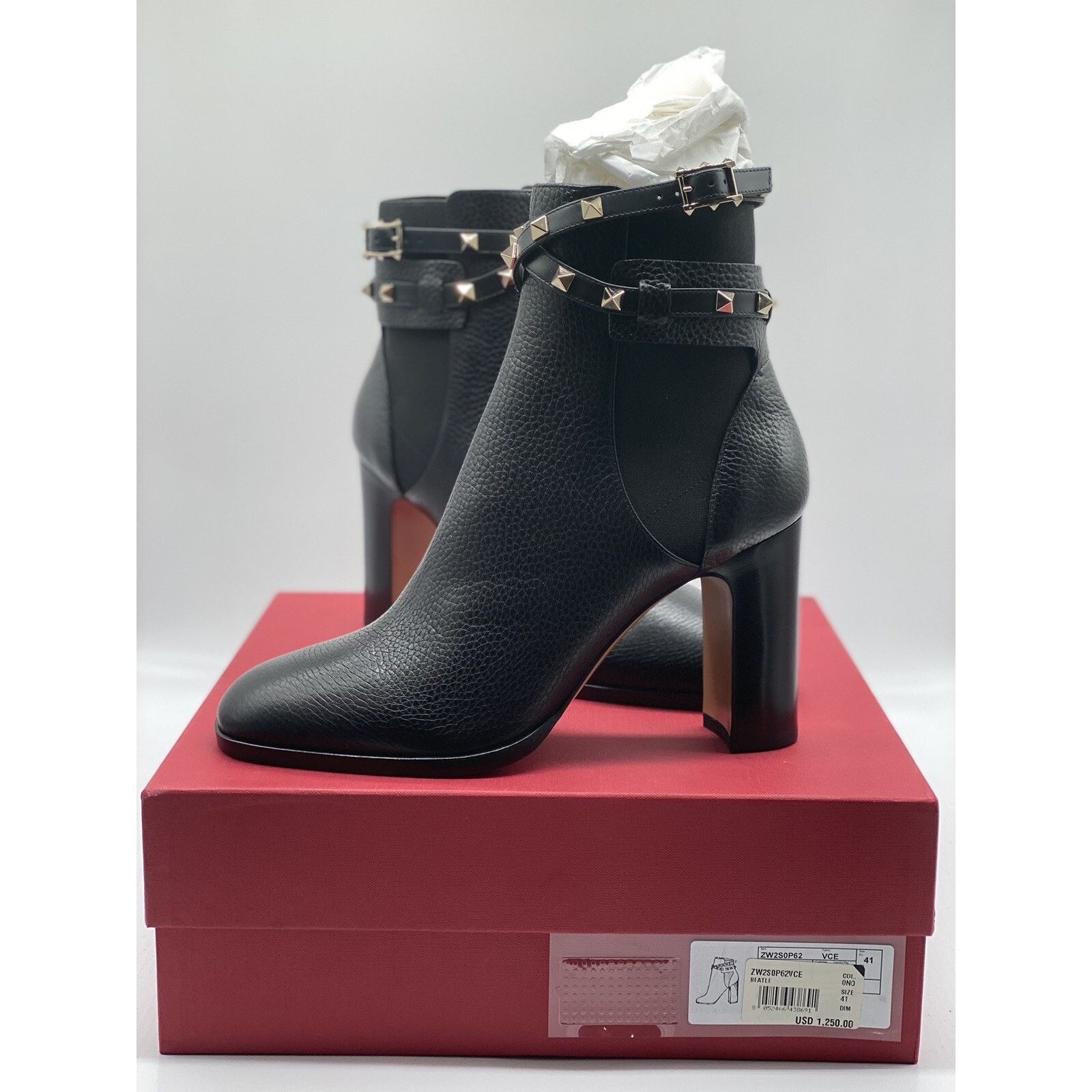 Valentino Garavani Rockstud Beatle Boots sz. 41 eu (11 us)