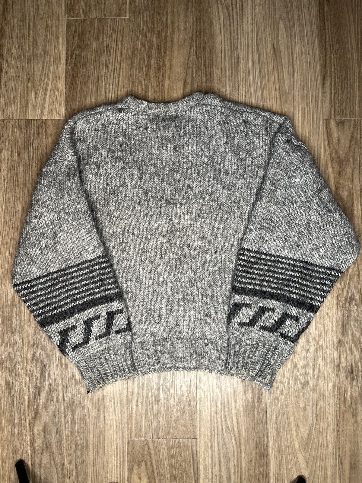Other Handmade Wool Sweater – Vintage Nordic Knit Size US M / EU 48-50 / 2 - 2 Thumbnail