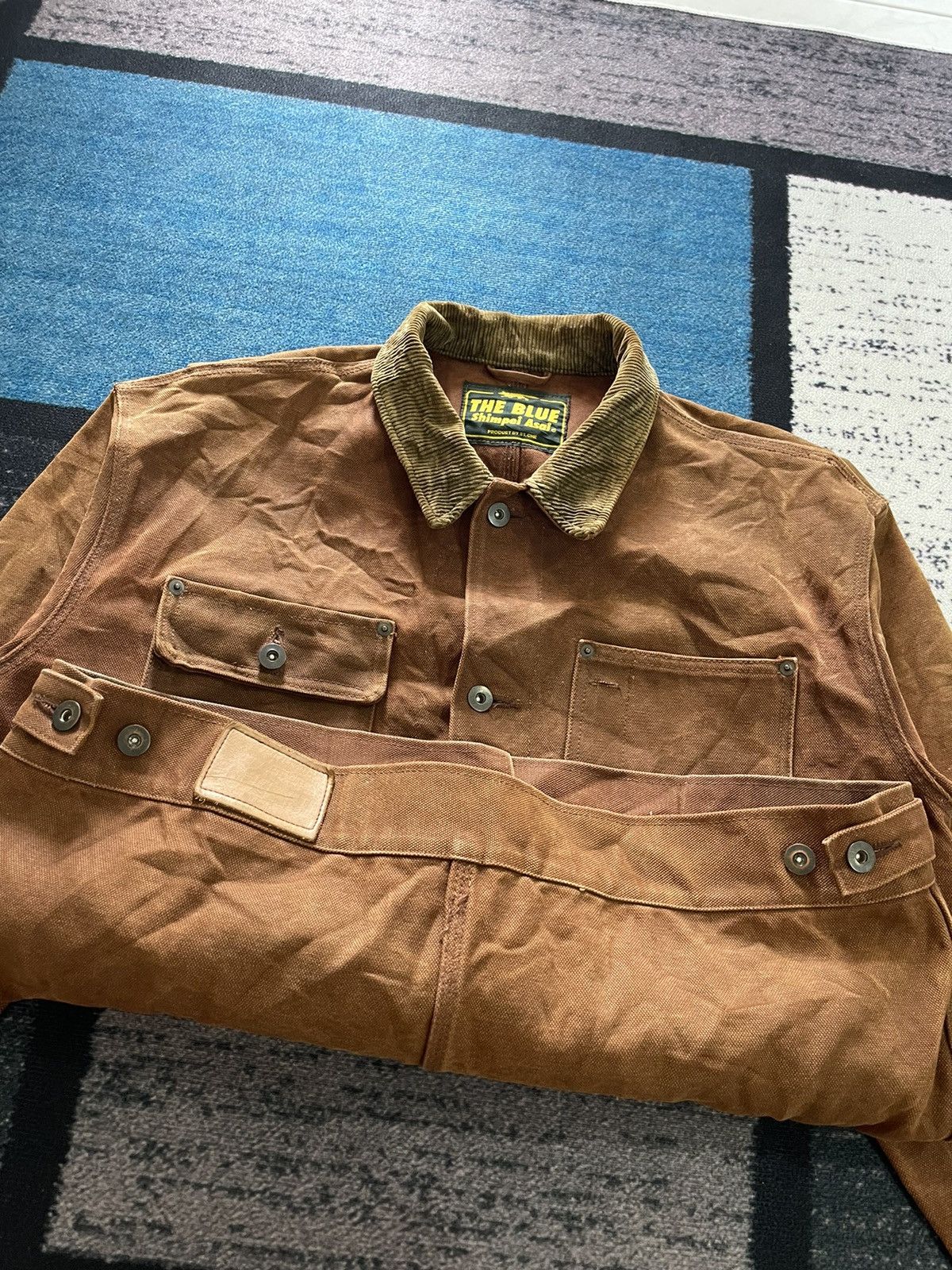 Japanese Brand Vintage The Blue Persimmon Tannin Jacket Size US L / EU 52-54 / 3 - 9 Thumbnail