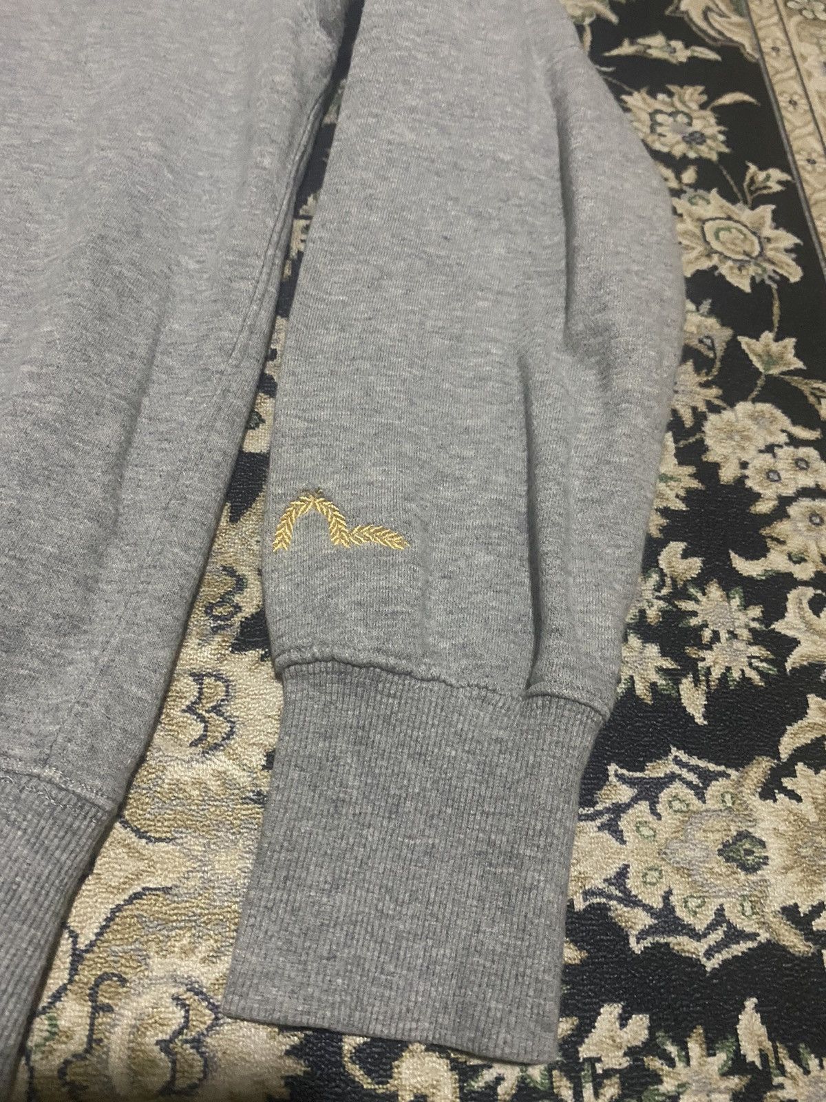 Evisu × Vintage Vtg Evisu 🇯🇵 Minimal Embroidery Print L/S Sweatshirt Size US L / EU 52-54 / 3 - 4 Thumbnail