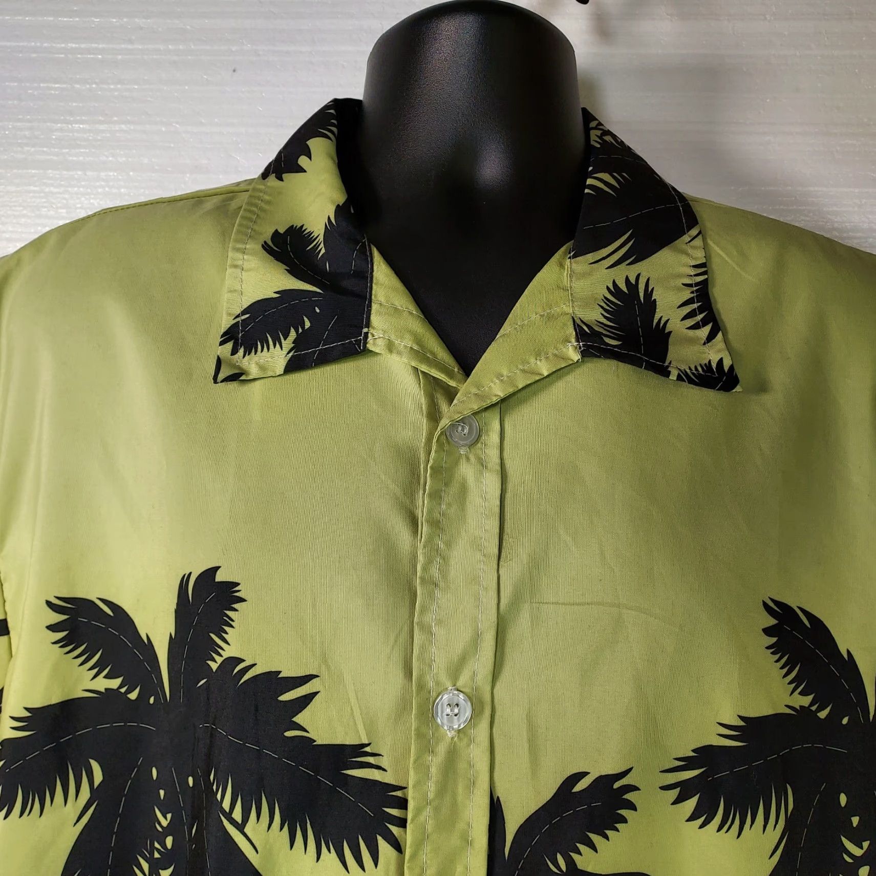 Vintage ALiber Soul Shirt Mens L Short Sleeve Palm Tree Black Green Hawaii Beach Shirt Mens L Short Sleeve Palm Tree Black Green Hawaii Beach Size US L / EU 52-54 / 3 - 4 Thumbnail