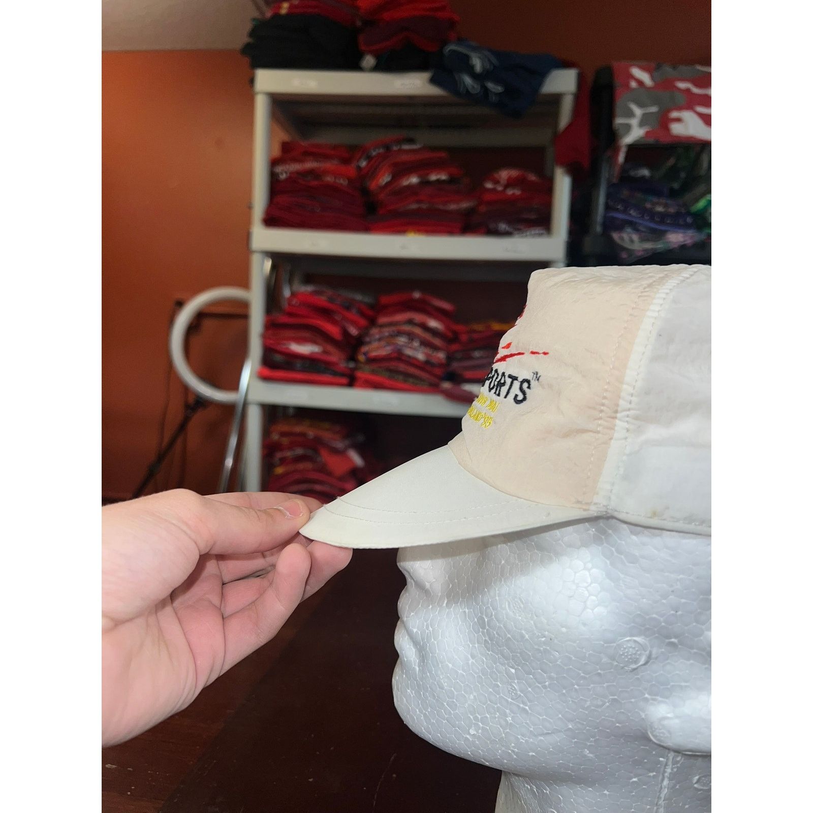 Vintage Vintage Look Sports Hat Chiang Mai Thailand 95 Cap VTG 90s Size ONE SIZE - 5 Thumbnail