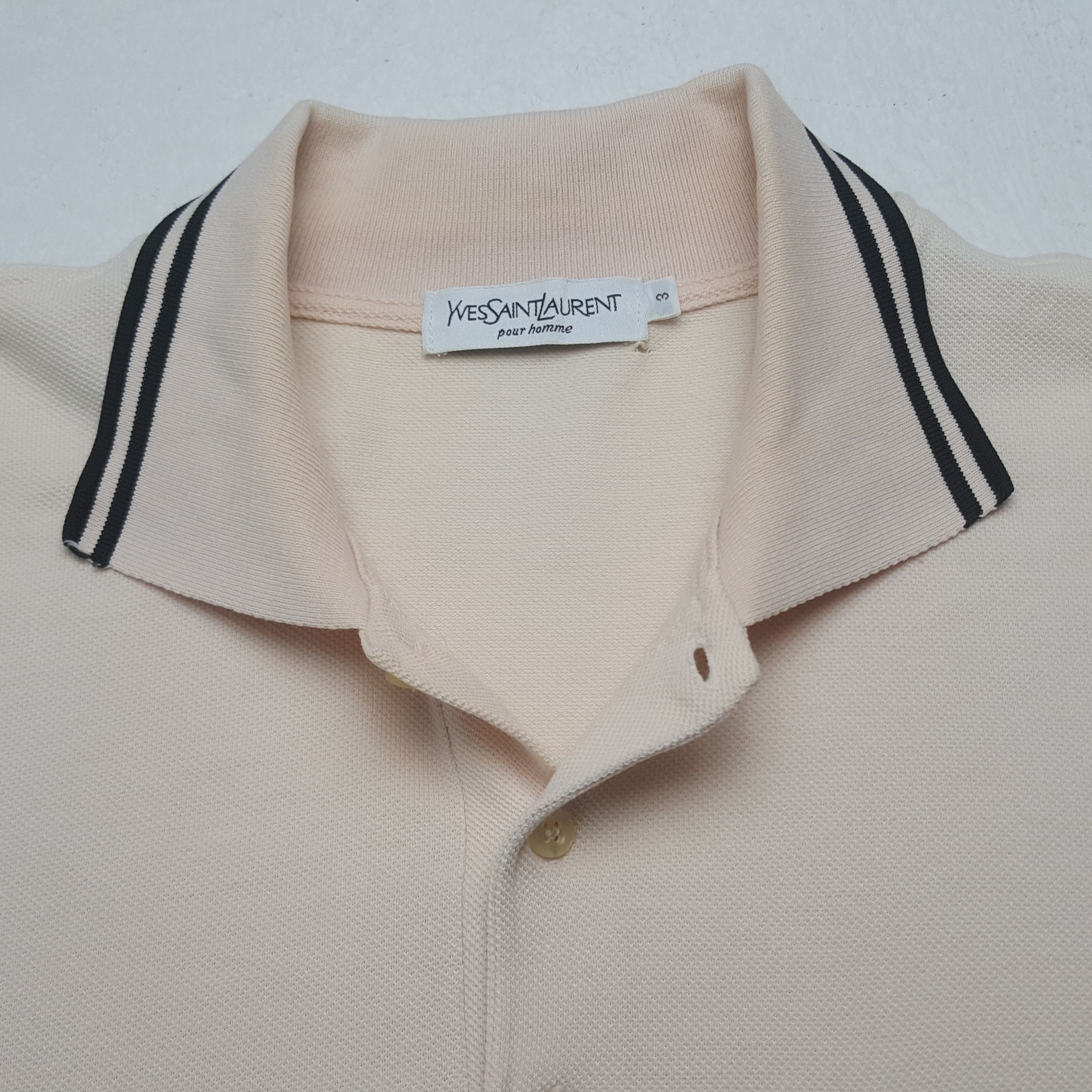 Yves Saint Laurent Vintage Yves Saint Laurent Single Pocket Polos Shirt Size US M / EU 48-50 / 2 - 5 Thumbnail