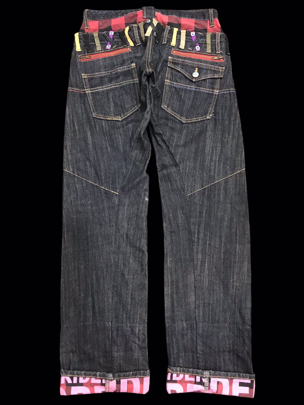 Japanese Brand 💥DOUBLE WAIST💥Sorridere Twisted Double Waist Denim F448 Size US 30 / EU 46 - 2 Thumbnail