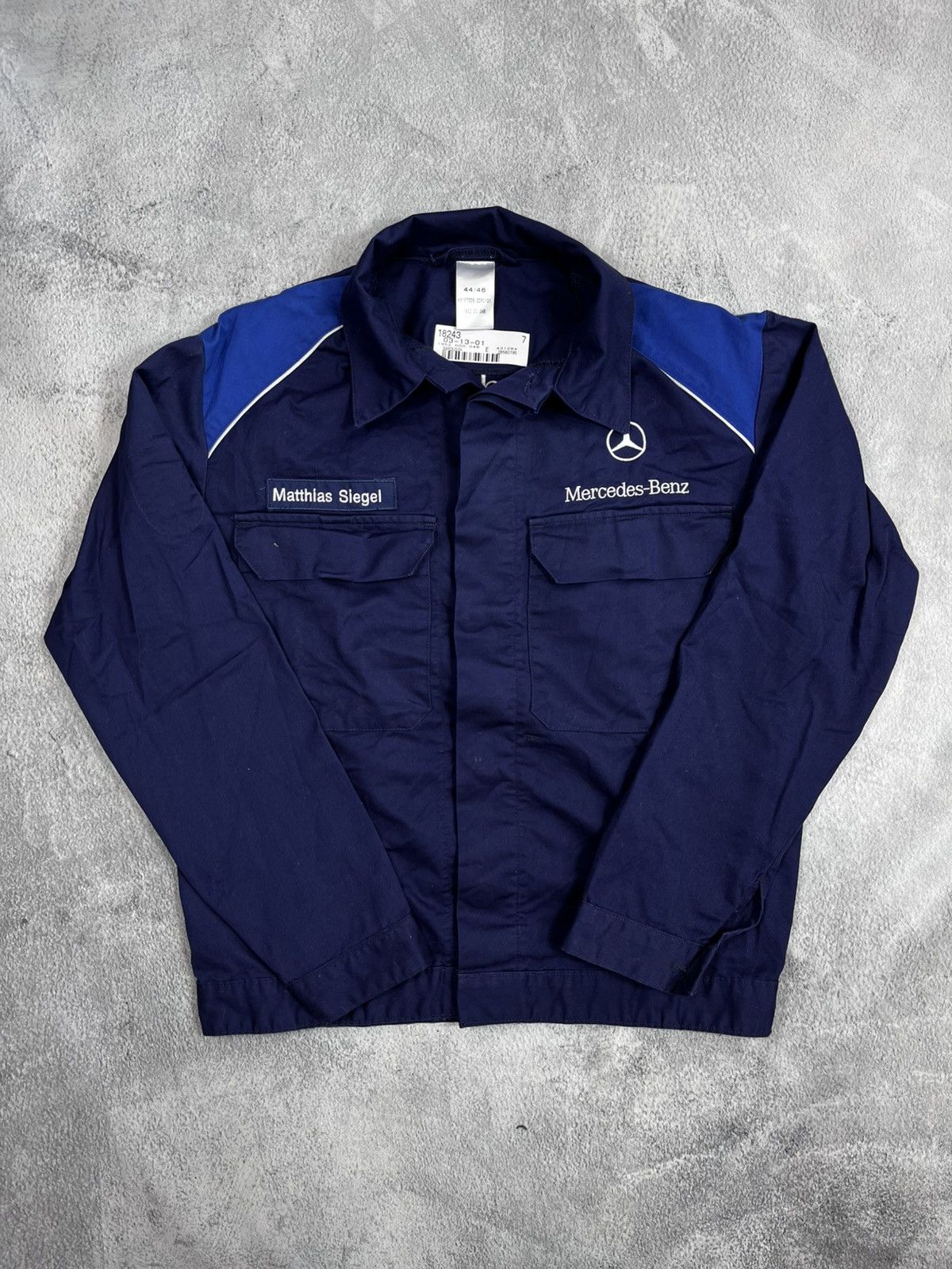 Mercedes-Benz Vintage Y2K Mercedes Benz racing F1 light jacket workwear S Size US S / EU 44-46 / 1 - 2 Thumbnail