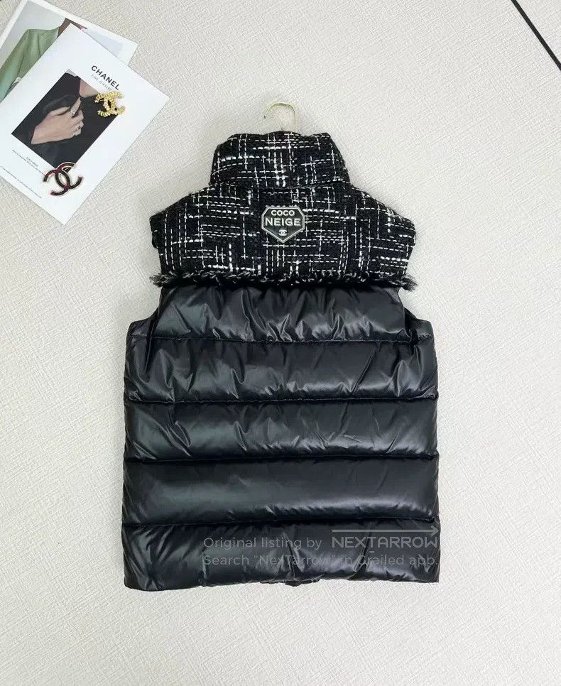 Chanel Chanel Ski series woven logo letter stitching down vest Size XXS / US 00 / IT 34 - 3 Thumbnail