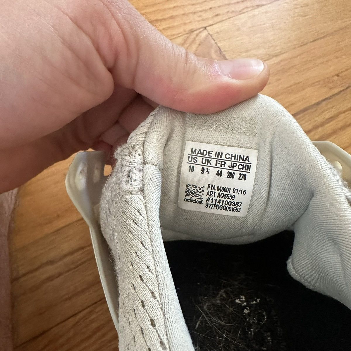 Adidas Retro Cream Adidas Ultra Boost 1.0 Size US 10 / EU 43 - 7 Thumbnail