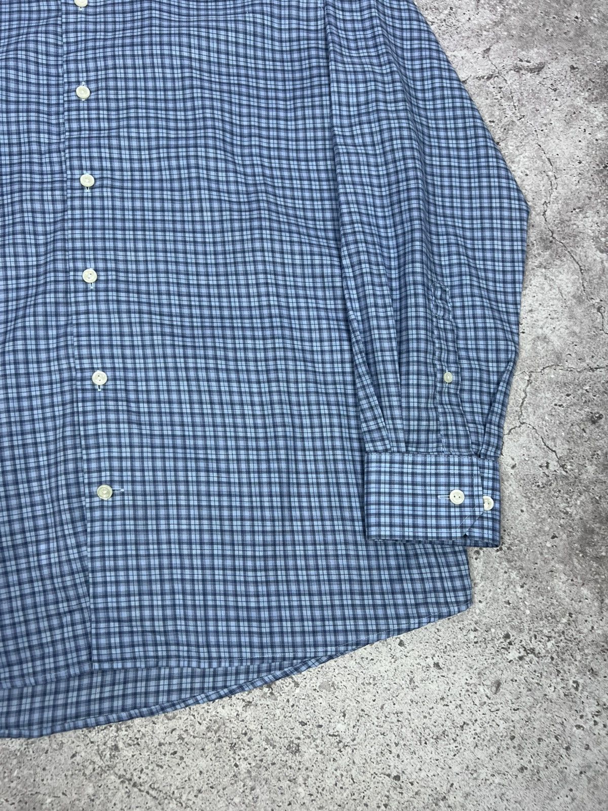 Eton ETON Men's Check Shirt Long Sleeve Button Up Size US L / EU 52-54 / 3 - 6 Thumbnail