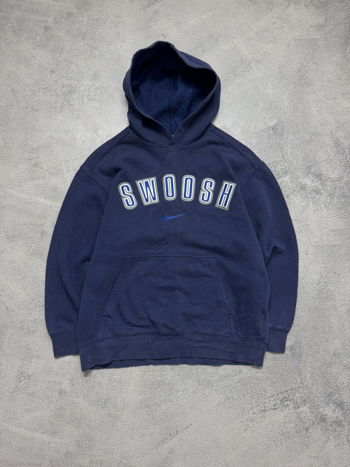 Nike Vintage Y2k Nike Swoosh 🔥 Spell Out Big Logo Hoodie 90’s Size US XS / EU 42 / 0 - 3 Thumbnail