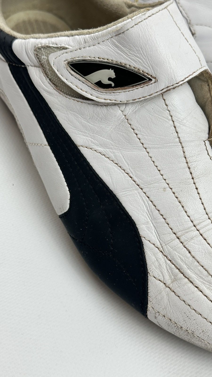 Hysteric Glamour × Puma × Vintage Vtg Puma Racing Leather Shoes Size US 10 / EU 43 - 8 Thumbnail