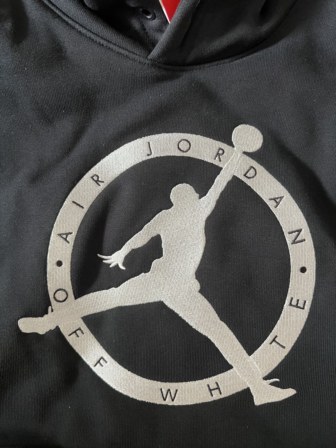 Jordan Brand × Off-White Off-White x Jordan Hoodie Black (FW21) Size US M / EU 48-50 / 2 - 6 Thumbnail