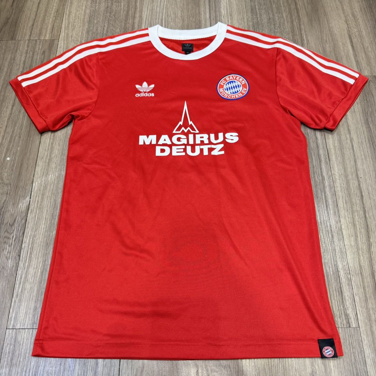 Adidas Bayern Munich 80s retro home shirt (blokecore style) Size US M / EU 48-50 / 2 - 1 Thumbnail