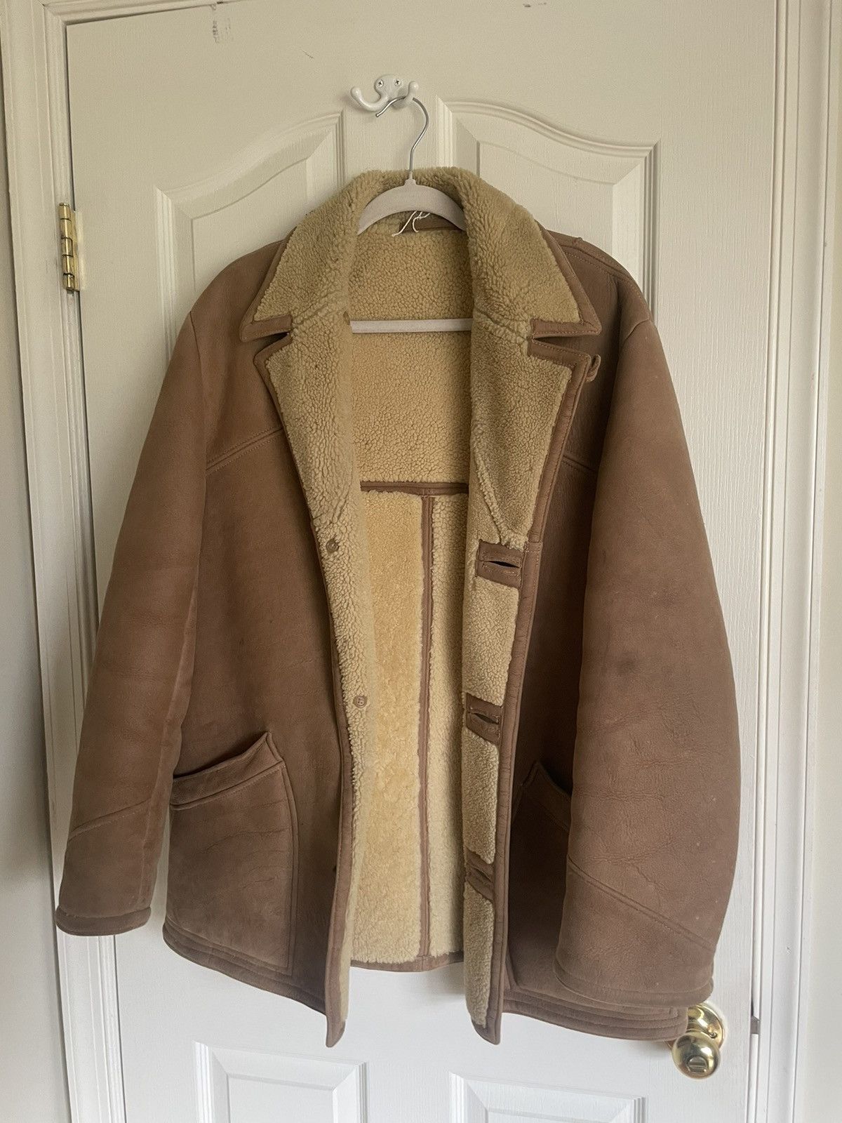 Vintage 1960s vintage Sherpa Long coat Size US L / EU 52-54 / 3 - 3 Thumbnail