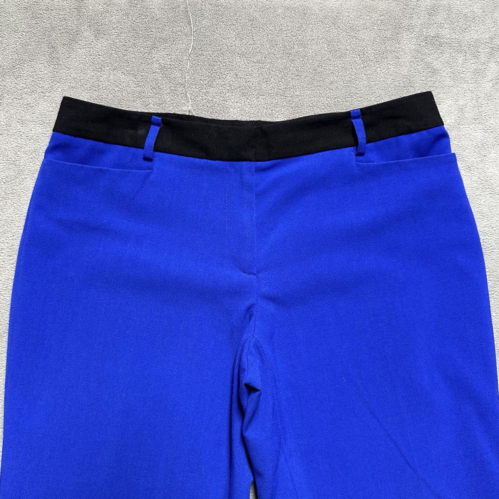 Calvin Klein Calvin Klein Dress Pants Womens Size 4 Royal Blue Pockets Business Career Bootcut EUC Size 27" / US 4 / IT 40 - 3 Thumbnail