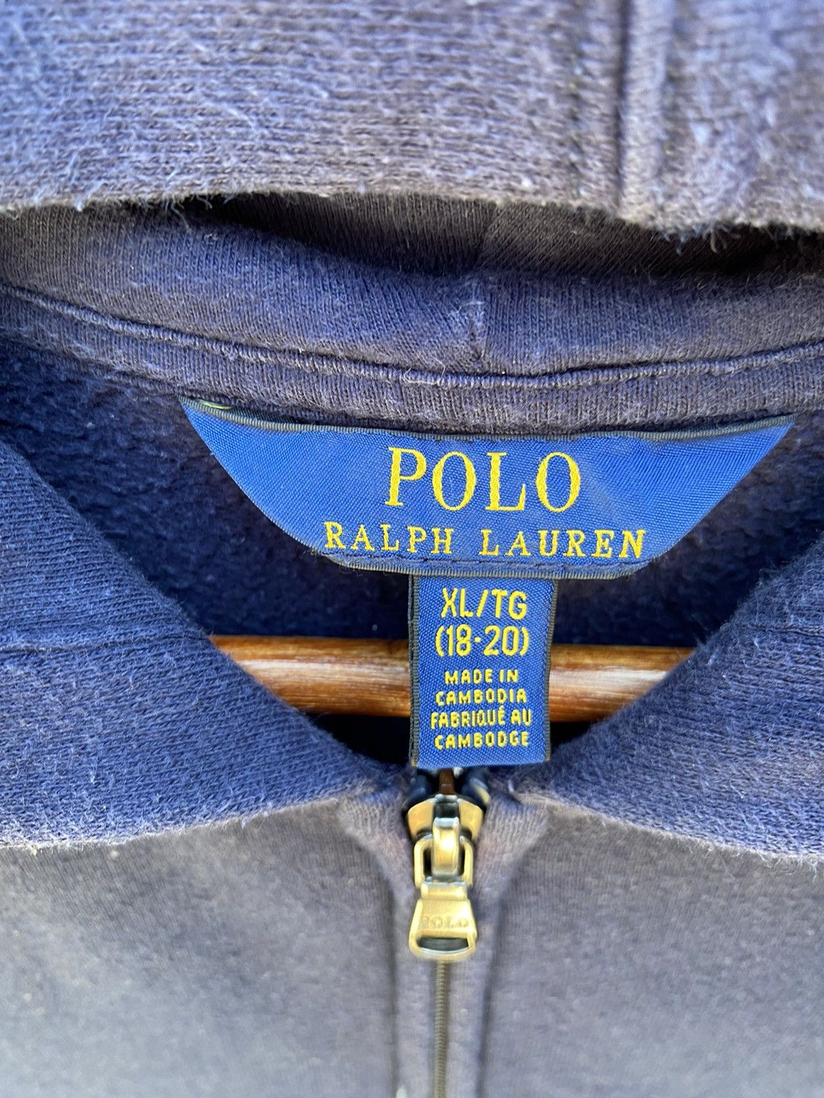 Polo Ralph Lauren Polo Ralph Lauren Hoodie Sweatshirt Full Zip Size XL Size US XL / EU 56 / 4 - 9 Thumbnail