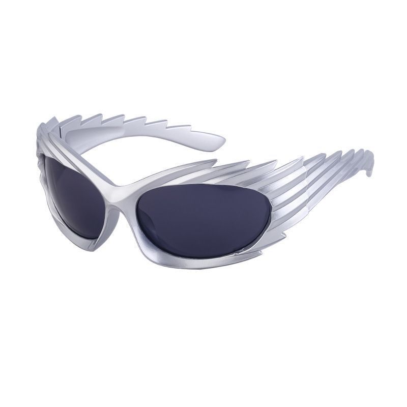 Electric Visual Vibe Street ins style custom avant-garde sunglasses Size ONE SIZE - 6 Thumbnail