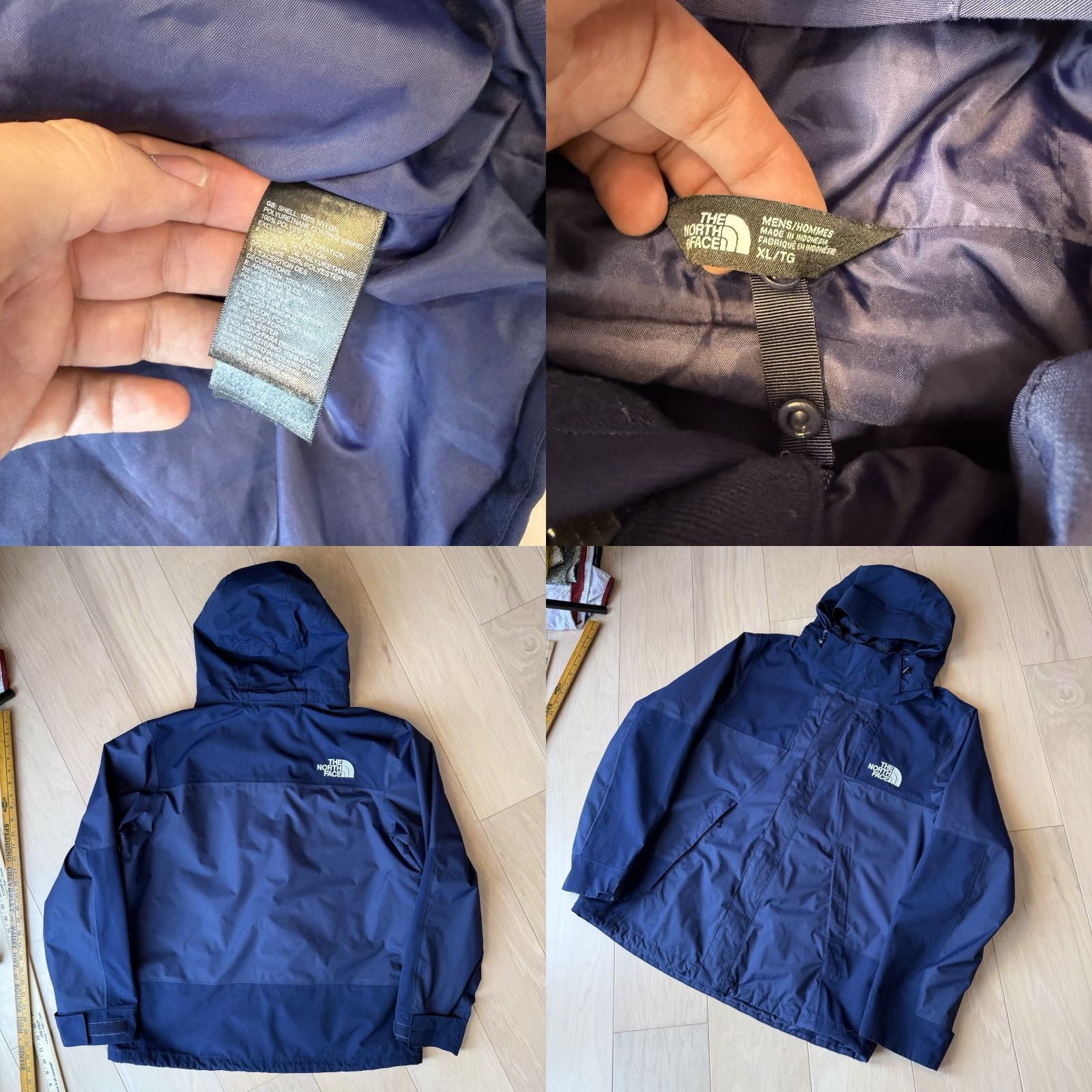 The North Face The North Face Bandon Jacket XL Navy Shell Hooded Parka Winter Outerwear Size US XL / EU 56 / 4 - 8 Thumbnail