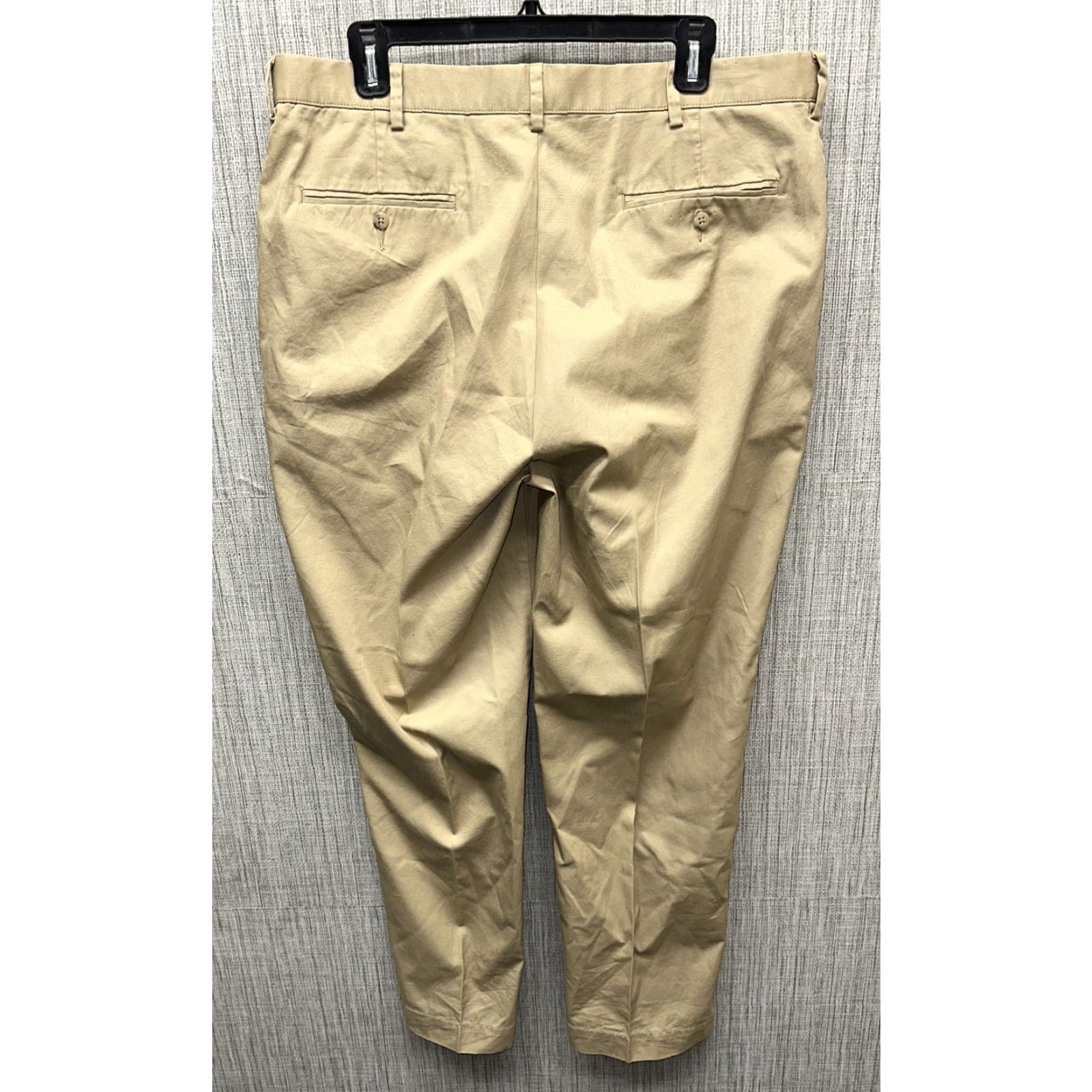 Polo Ralph Lauren Polo Ralph Lauren Mens Pants Casual Beige Cotton Zip Fly 36x30 Regular Front Flat 30in Mens Size US M / EU 48-50 / 2 - 4 Thumbnail