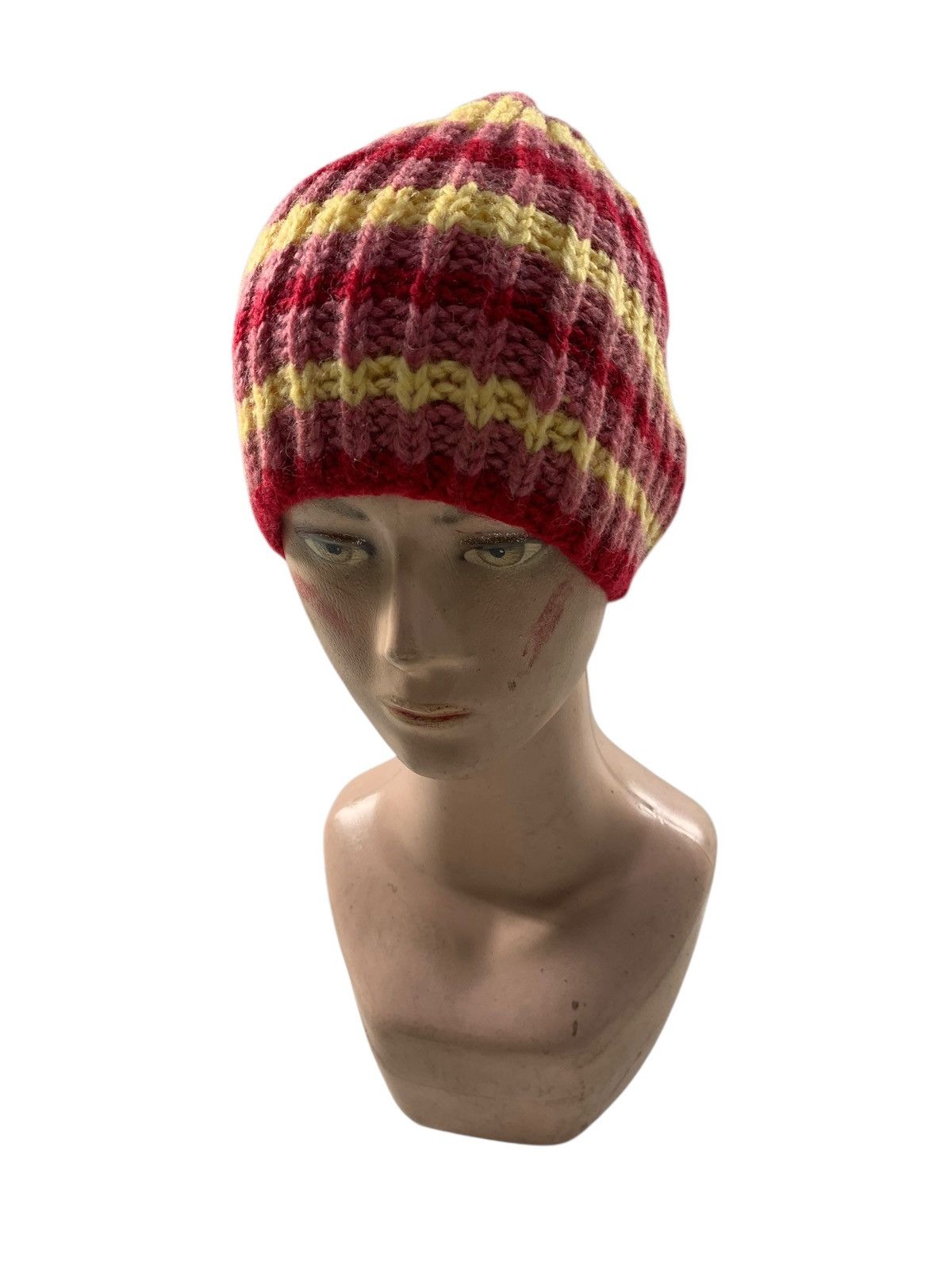 Kapital Japanese crochet knitted hairy beanie hats Size ONE SIZE - 3 Thumbnail
