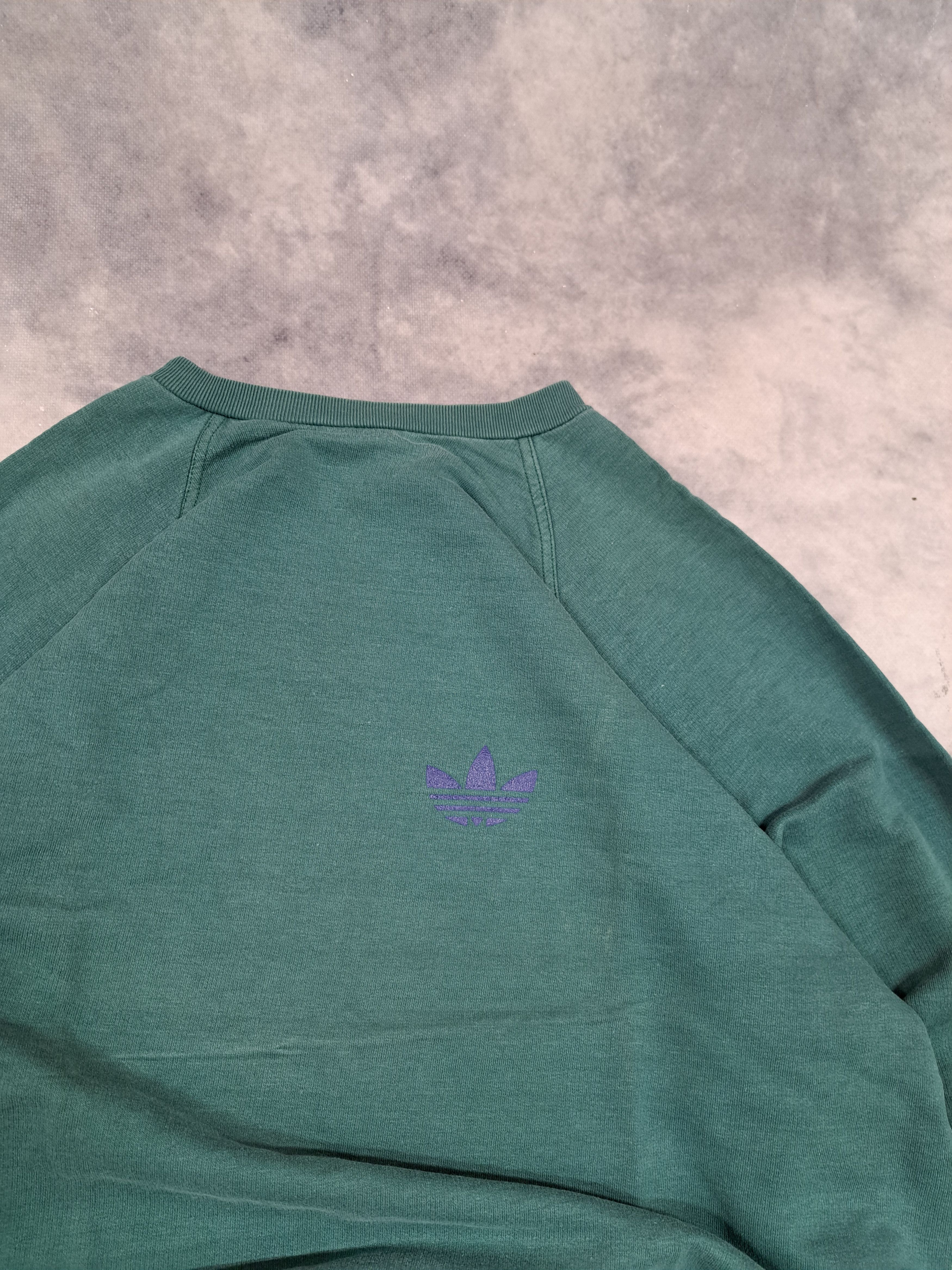 Adidas Vintage 90s Adidas Loose Sweatshirt Boxy Baggy Heavyweight Size US S / EU 44-46 / 1 - 2 Thumbnail