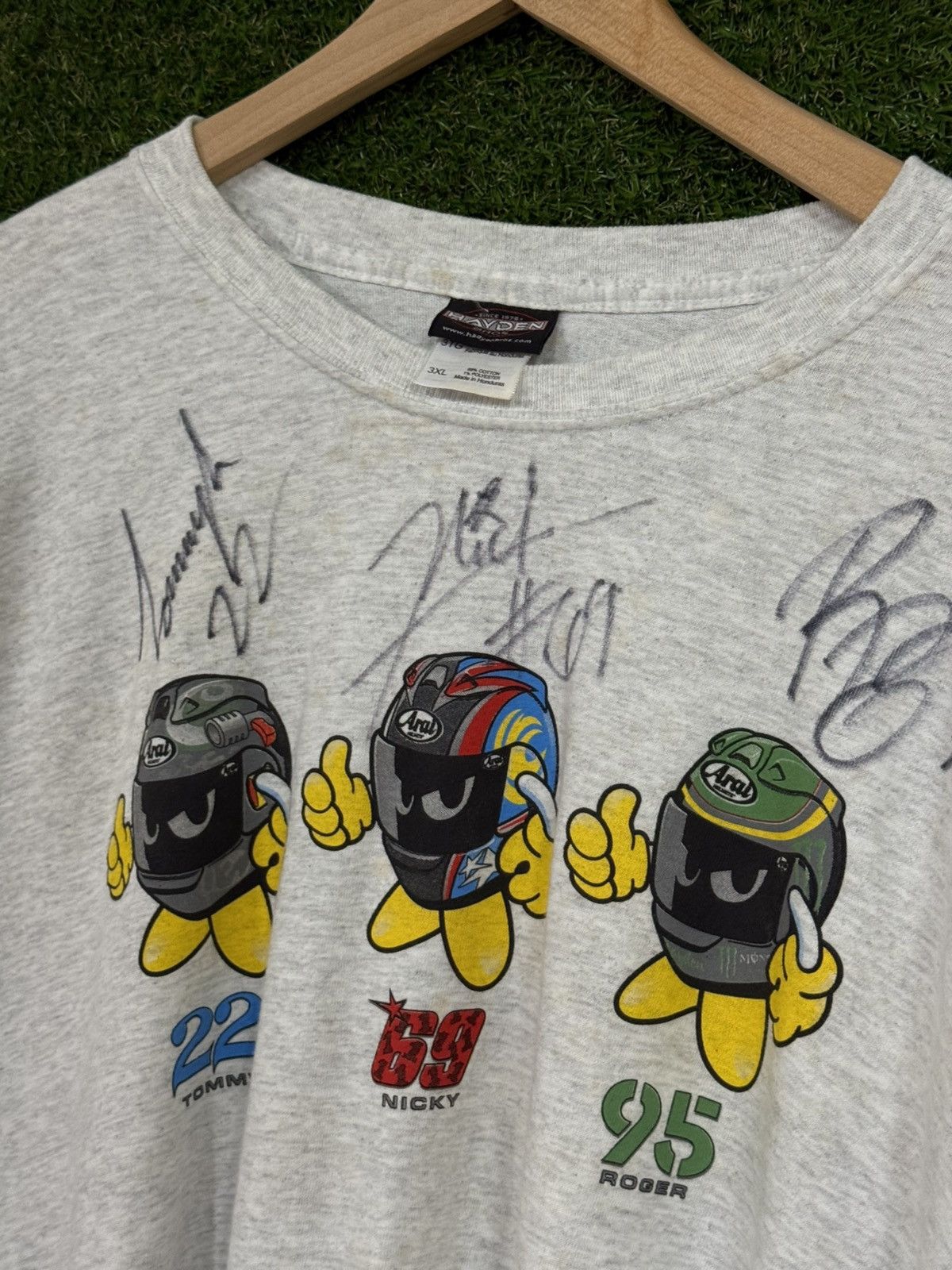 Vintage RARE Vintage Hayden Moto GP Motorcycle Bro Race T Shirt 3XL Size US XXL / EU 58 / 5 - 7 Thumbnail