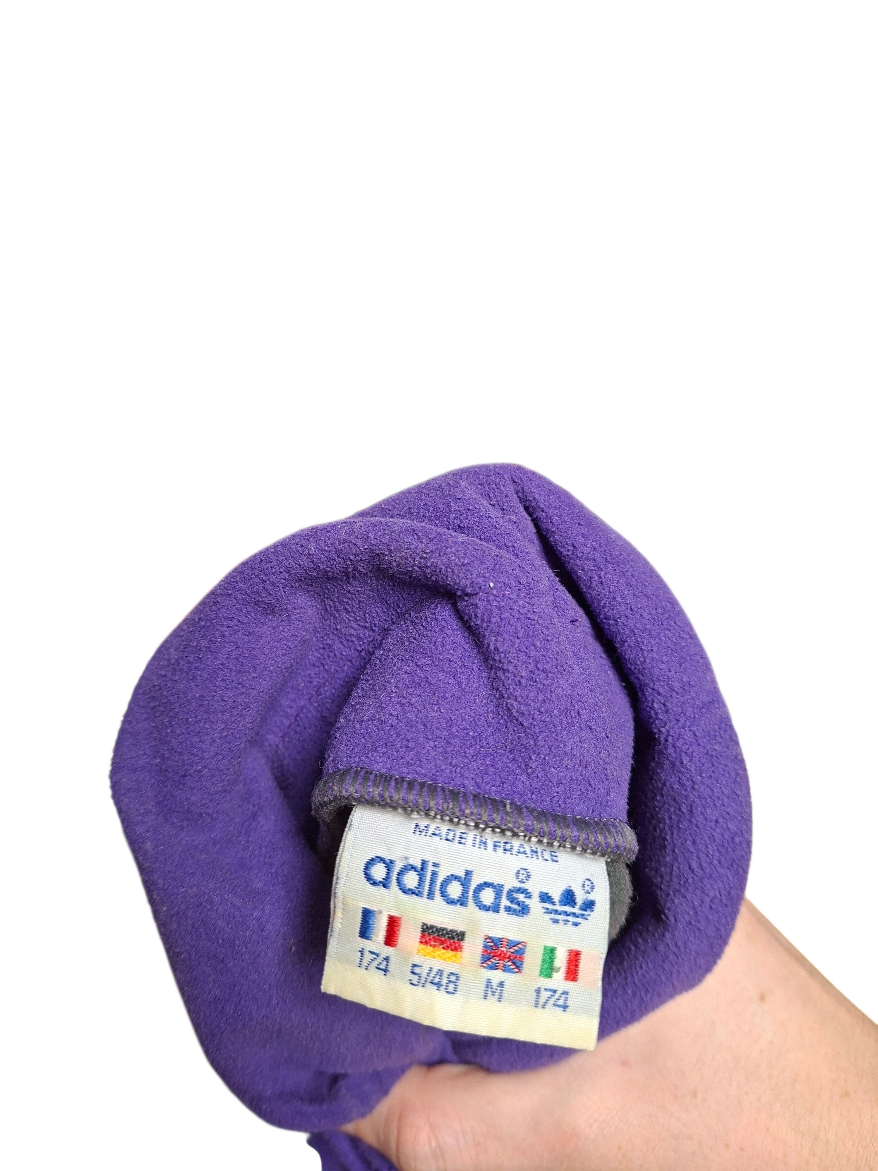 Adidas ADIDAS VINTAGE 80S OR 90S MADE IN FRANCE FLEECE JACKET Size US M / EU 48-50 / 2 - 5 Thumbnail