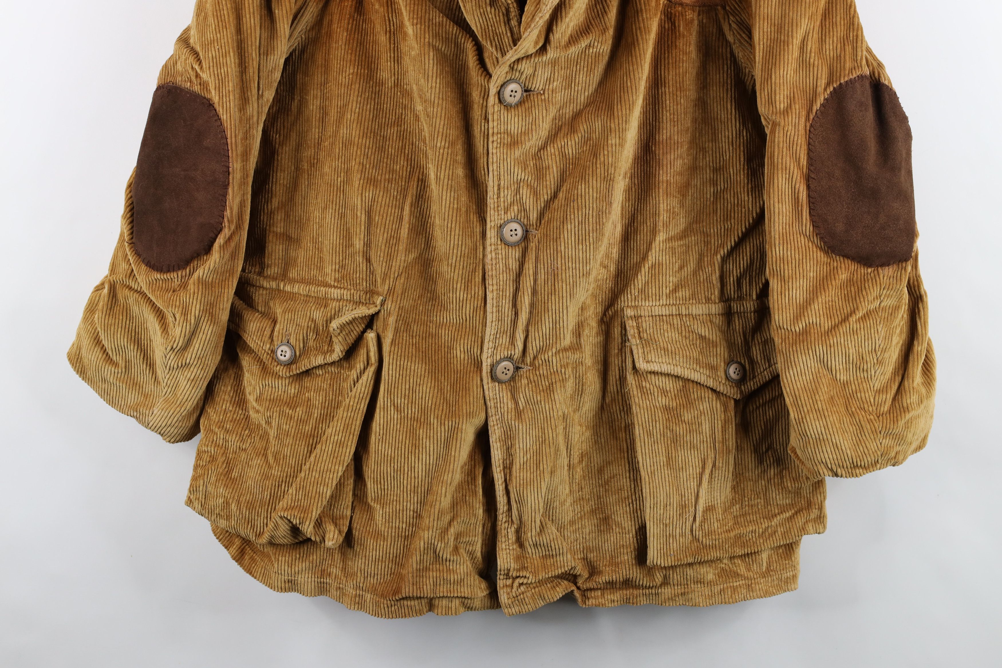 Vintage Vintage 60s Streetwear Corduroy Hunting Jacket Coat USA Size US XXL / EU 58 / 5 - 3 Thumbnail