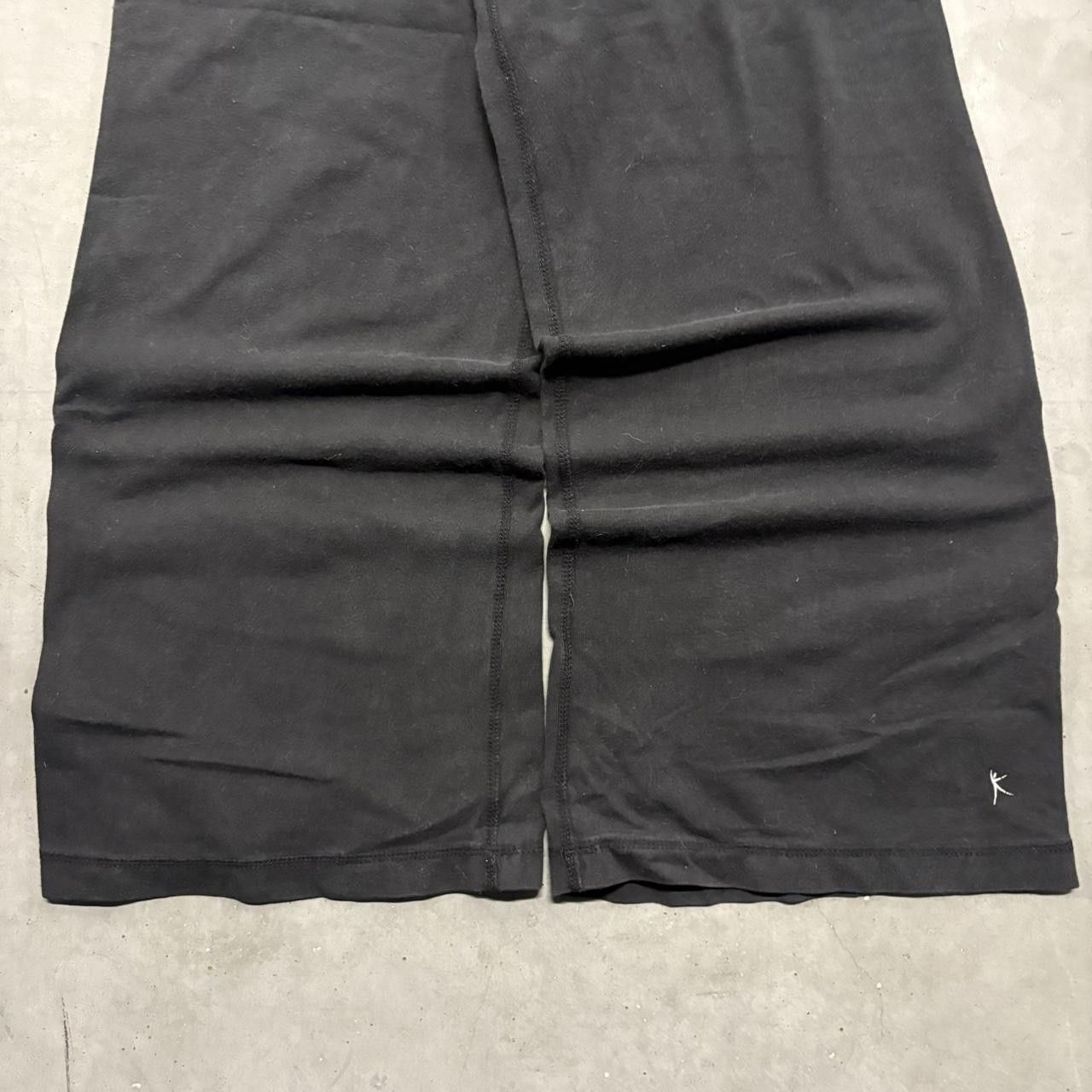 Vintage Crazy Vintage Y2K/2000s Baggy Wideleg Bootcut Black Yoga Sweatpants! Size US 32 / EU 48 - 3 Thumbnail