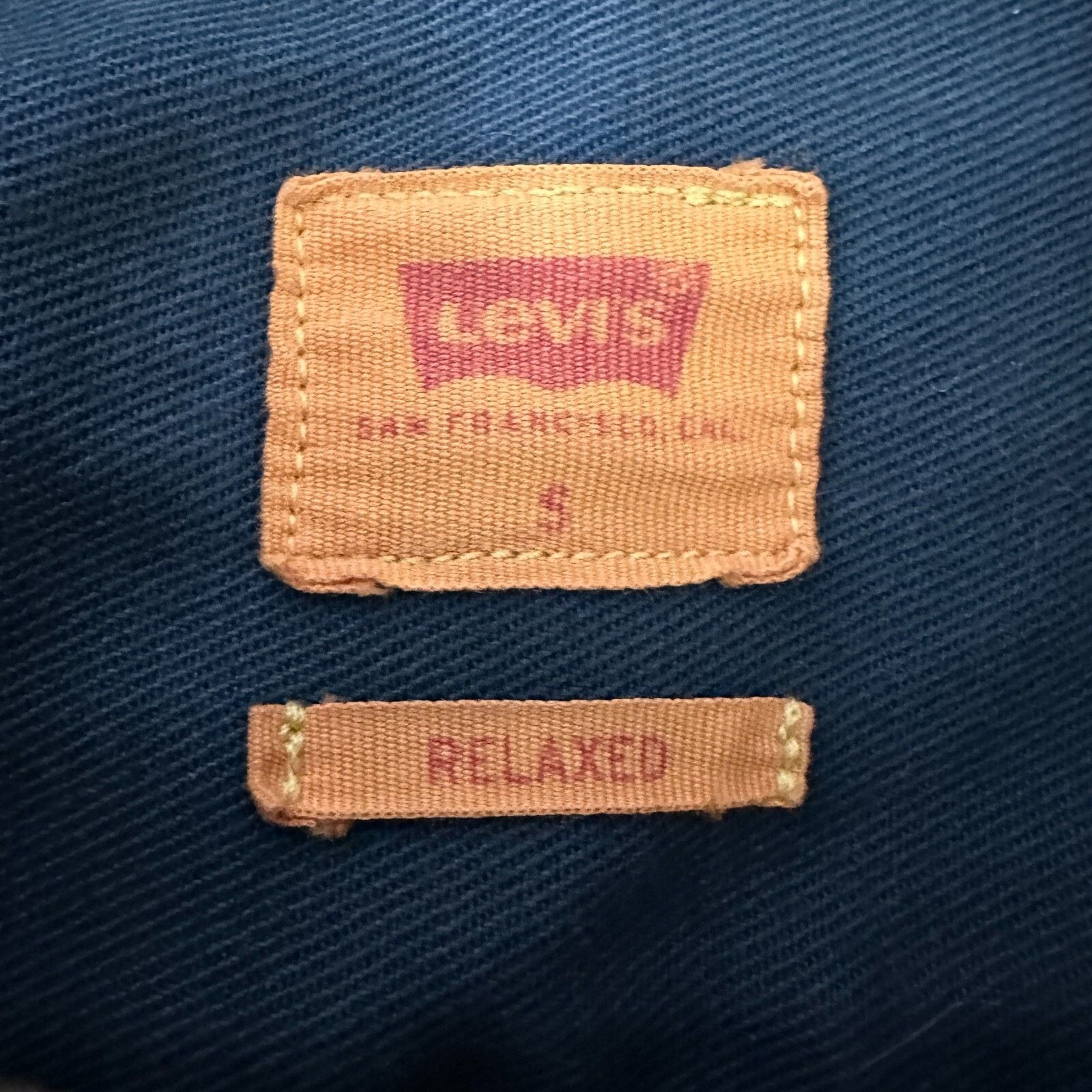 Levi's Levi's Work Shirt Small Teal Work To Be Done Garment Dyed Size US S / EU 44-46 / 1 - 6 Thumbnail