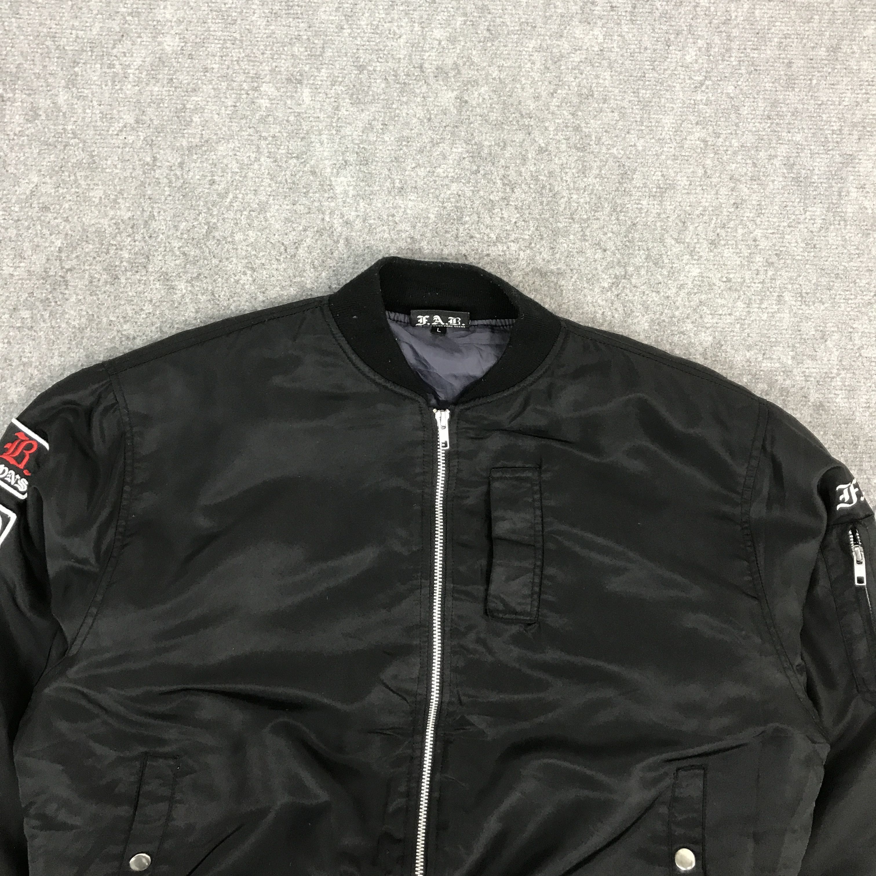 Japanese Brand JAPAN STYLE FAB BOMBER JACKET Size US L / EU 52-54 / 3 - 3 Thumbnail