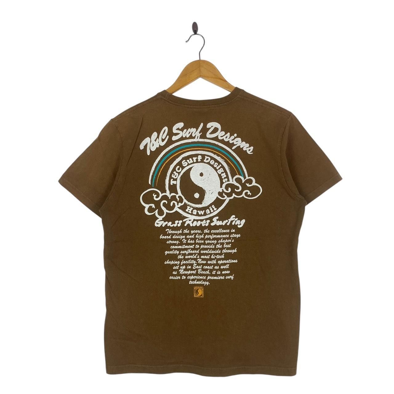 Vintage Vintage T&C SURF DESIGNS Town Country Ying Yang Tee Shirt Size US L / EU 52-54 / 3 - 1 Thumbnail