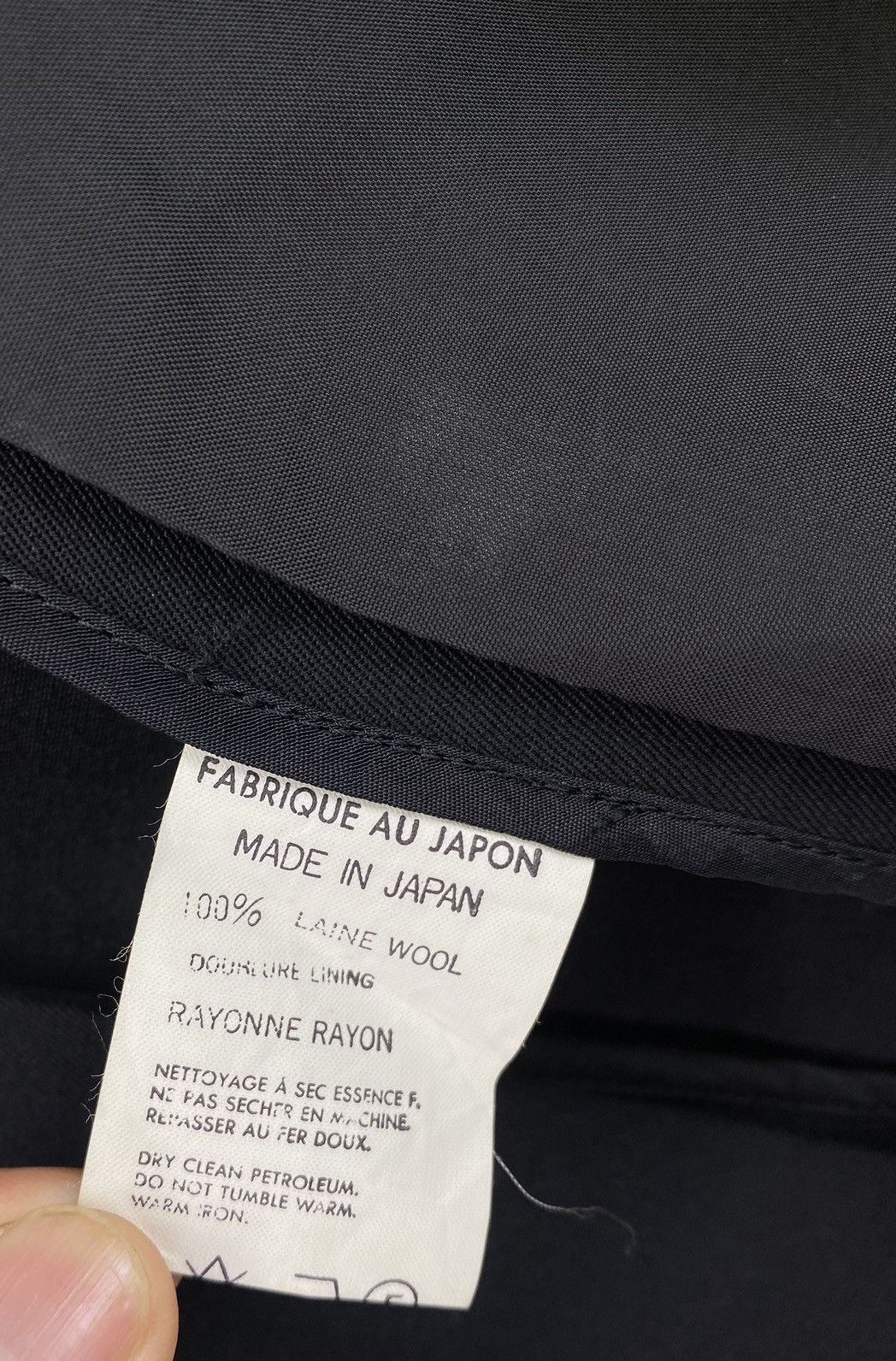 Yohji Yamamoto Vintage Yohji Yamamoto Wool Coats Long Jacket Size M / US 6-8 / IT 42-44 - 13 Thumbnail