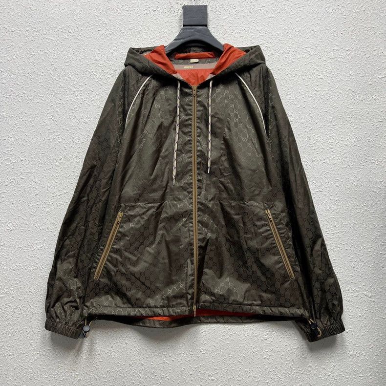 Gucci gucci hooded windbreaker jacket SS23-dmc Size US L / EU 52-54 / 3 - 1 Thumbnail