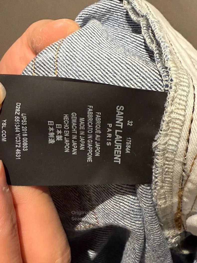 Saint Laurent Paris Saint Laurent Men's Denim Jeans. Size US 32 / EU 48 - 5 Thumbnail
