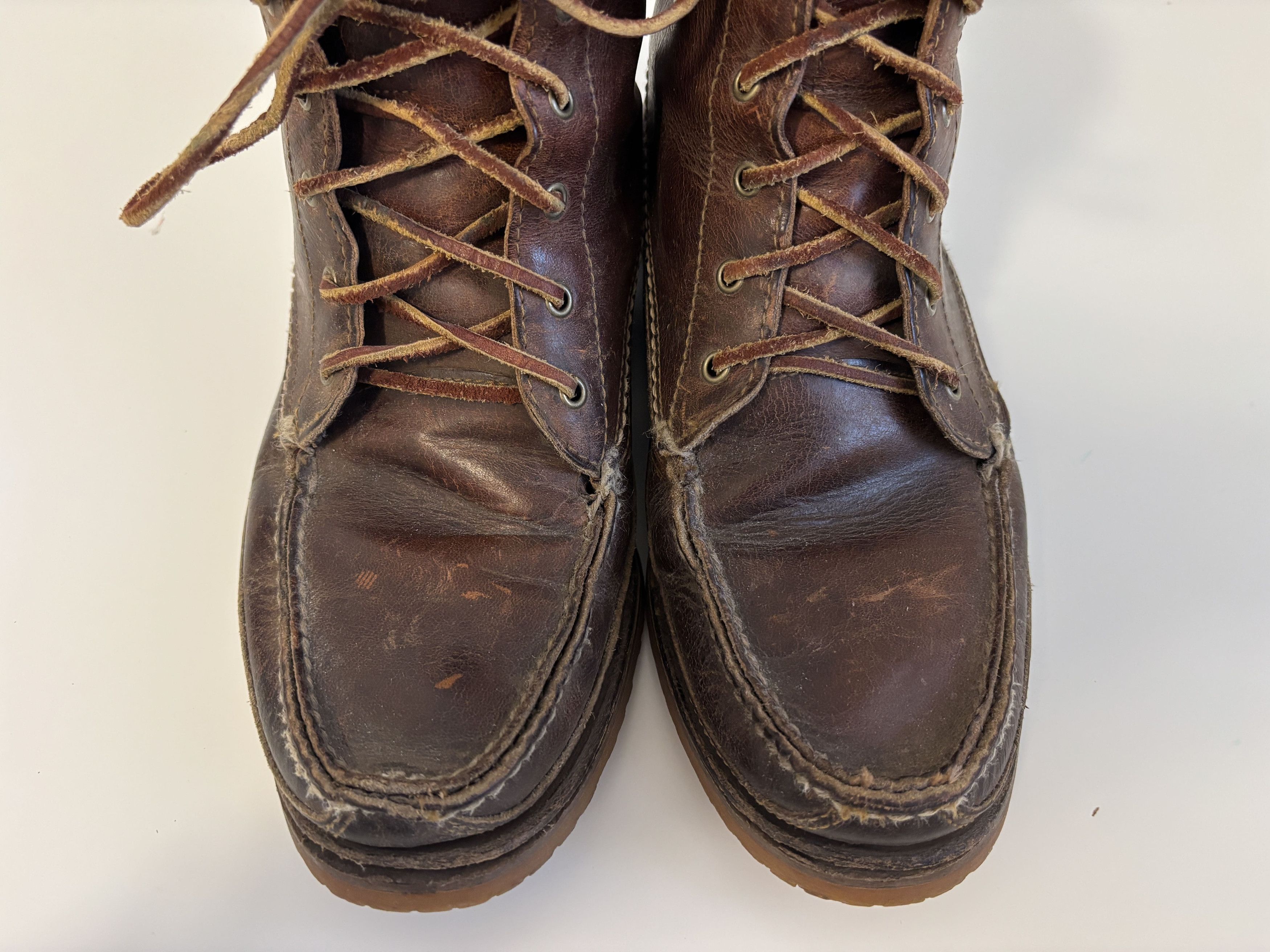 J.Crew × Red Wing Red Wing for J Crew 4592 Moc Toe Boot 9.5E Size US 9.5 / EU 42-43 - 4 Thumbnail