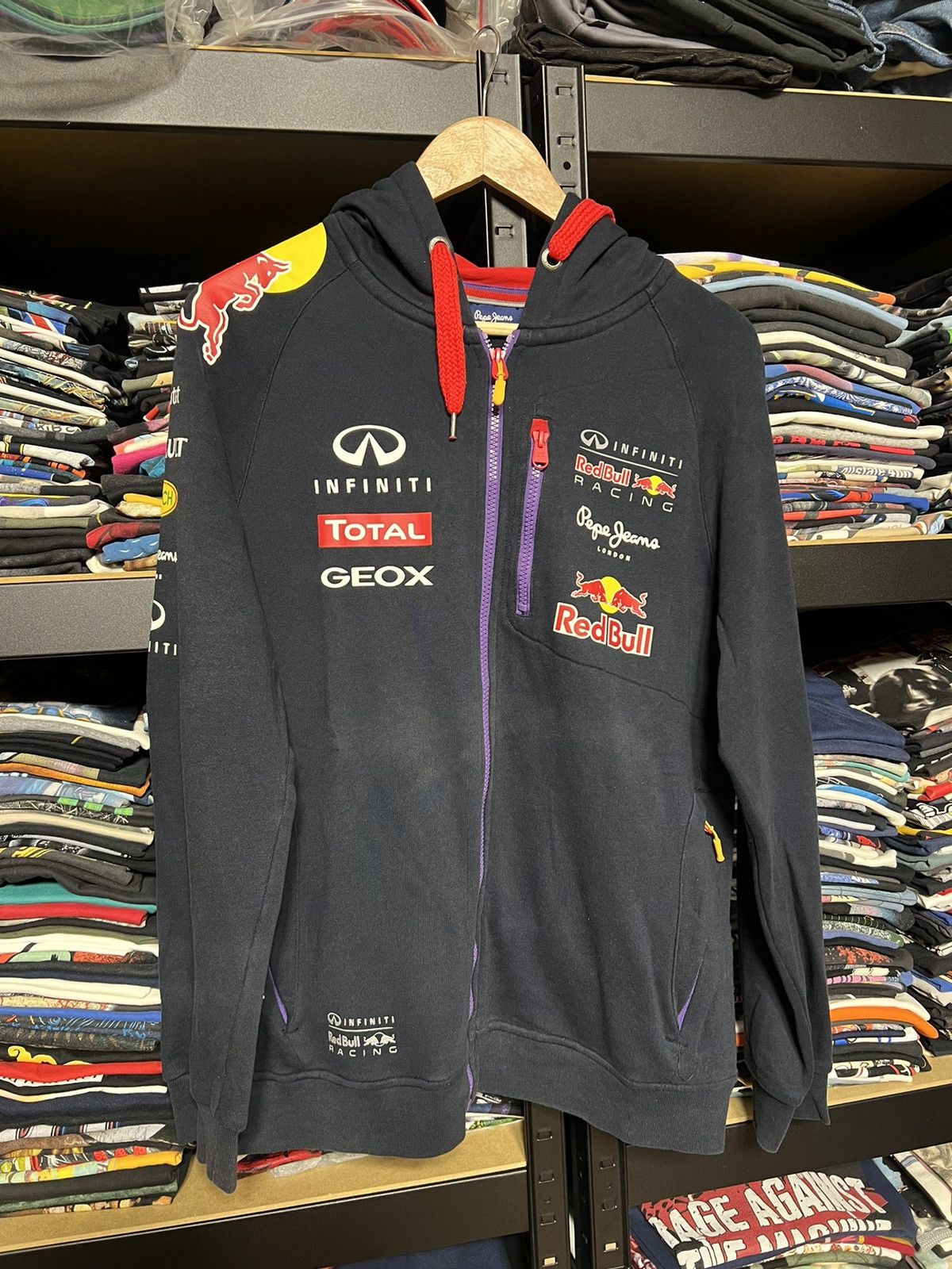 Pepe Jeans Pepe Jeans Red Bull Infiniti Racing Formula 1 hoodie Size US M / EU 48-50 / 2 - 17 Thumbnail