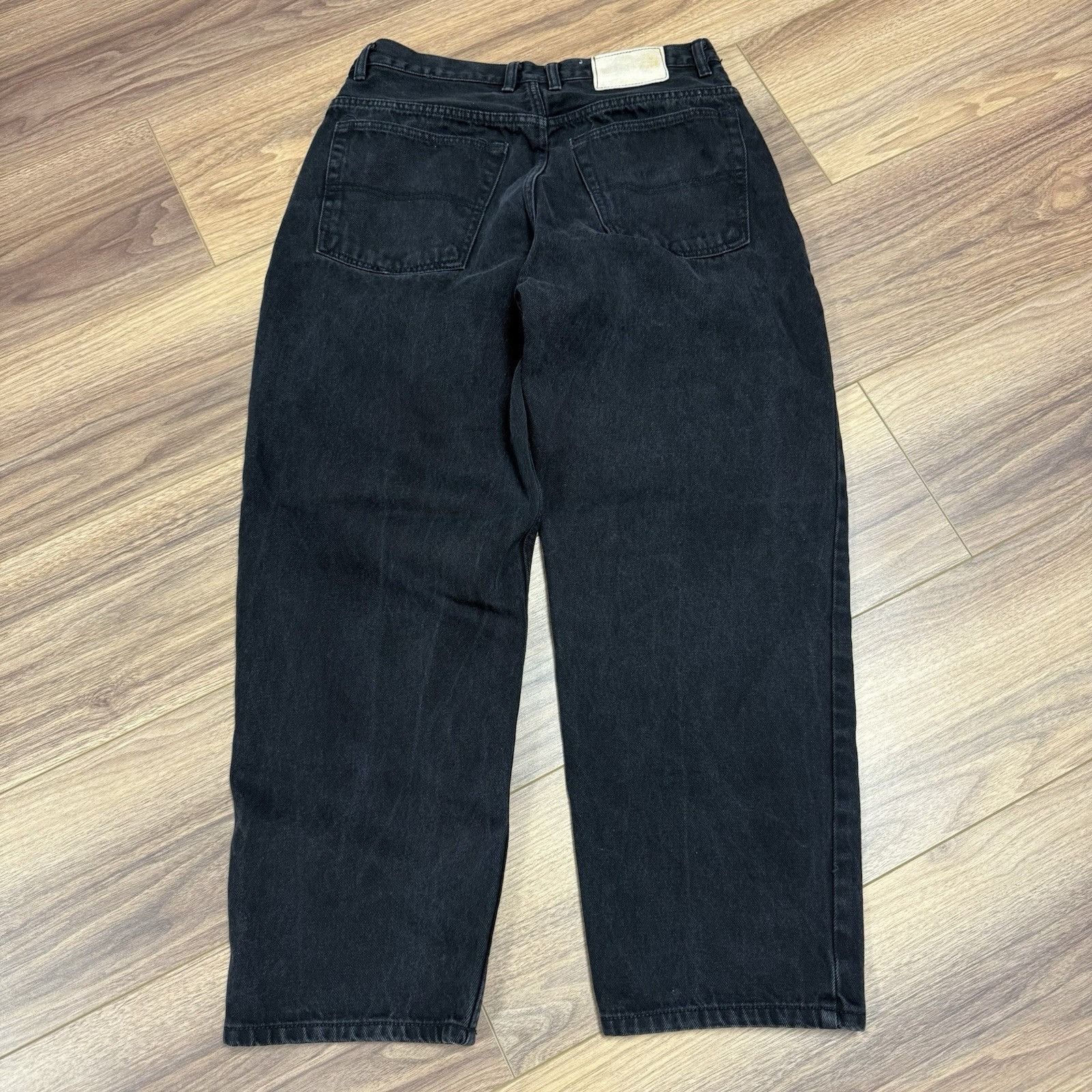 La Gear Vintage LA Gear Baggy Jeans Mens 36 Black Skate Streetwear ( Size US 36 / EU 52 - 2 Thumbnail