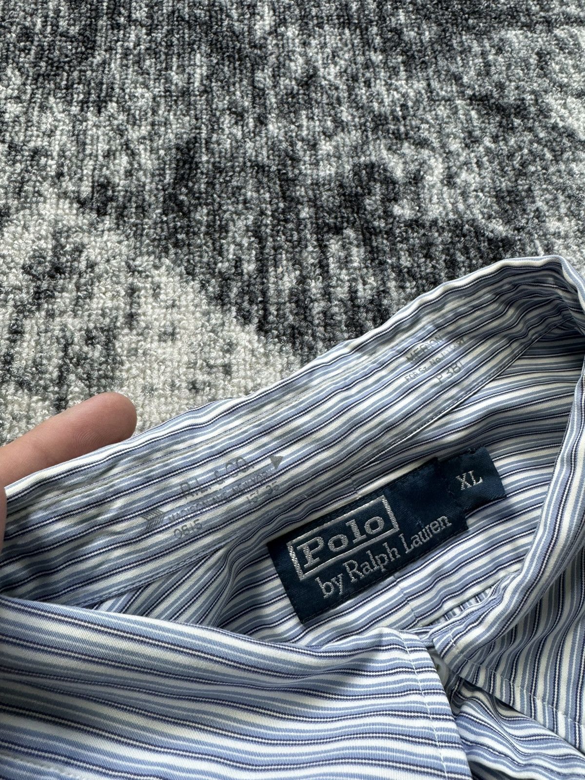 Polo Ralph Lauren × Ralph Lauren × Vintage Vintage Polo Ralph Lauren Shirt Button Ups Striped Y2K 90s Size US XL / EU 56 / 4 - 8 Thumbnail