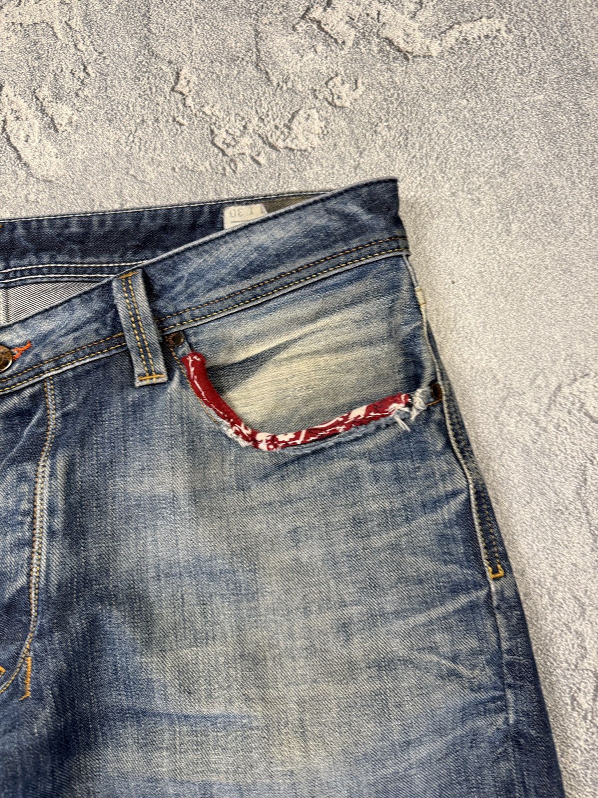 Diesel Opium IfSixWasNine Style Bandana Diesel Denim Jeans Size US 36 / EU 52 - 5 Thumbnail