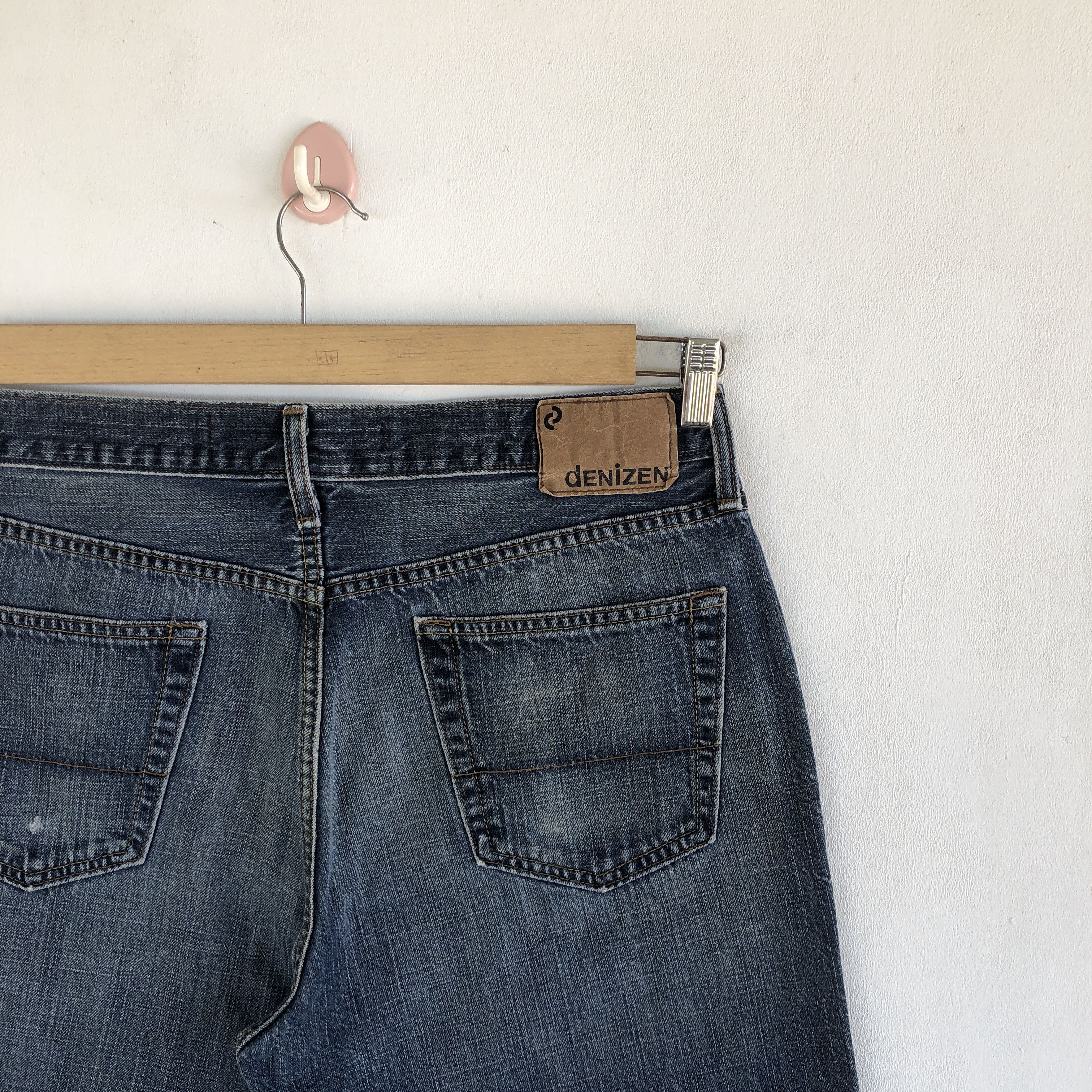 Levi's Vintage Y2K Levis Denizen Faded Jeans Levi's Stonewash Denim Size US 34 / EU 50 - 5 Thumbnail