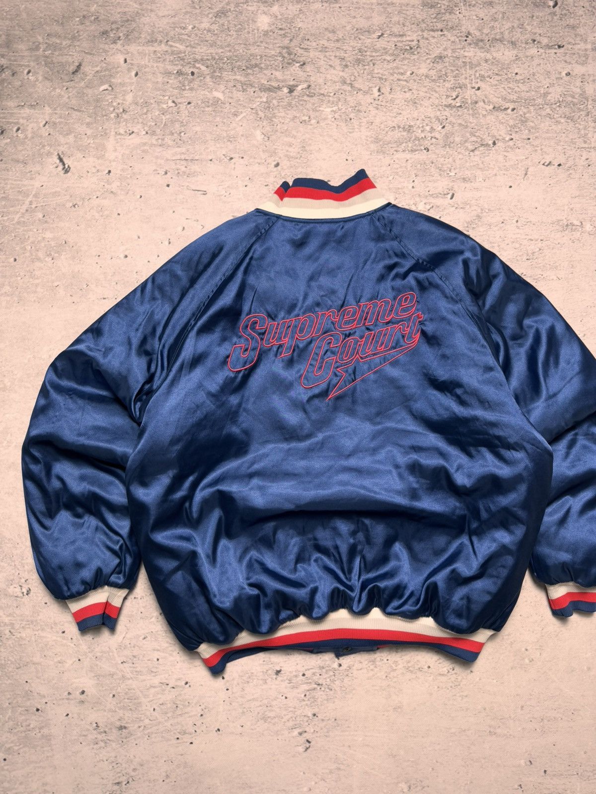 Nike × Nike ACG NIKE SUPREME COURT VINTAGE DOUBLE LOGO PUFFER JACKET Size US XL / EU 56 / 4 - 2 Thumbnail