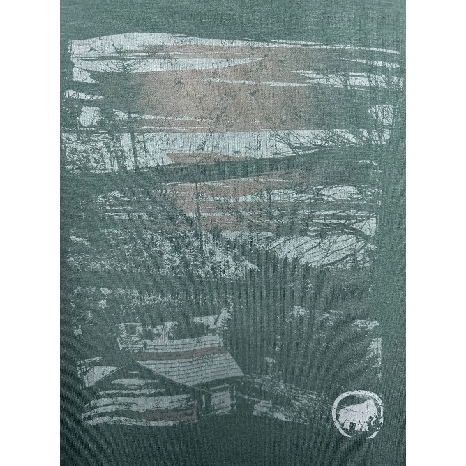 Mammut Mammut Mens Long Sleeve T-Shirt M Green Graphic Print Outdoor Shirt Couture Size US M / EU 48-50 / 2 - 3 Thumbnail