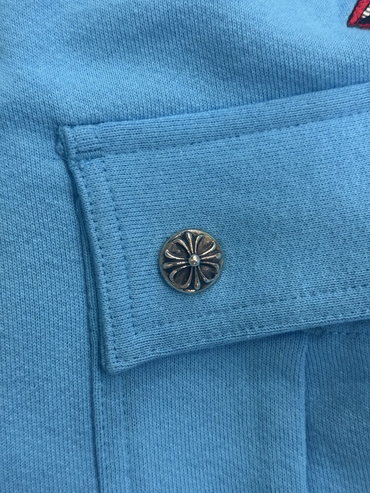 Chrome Hearts Chrome Hearts x Matty Boy Brain New Shorts Blue Size S Size US 30 / EU 46 - 4 Thumbnail