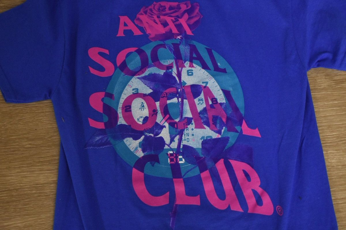 Anti Social Social Club Blue Anti Social Tee Size US S / EU 44-46 / 1 - 4 Thumbnail